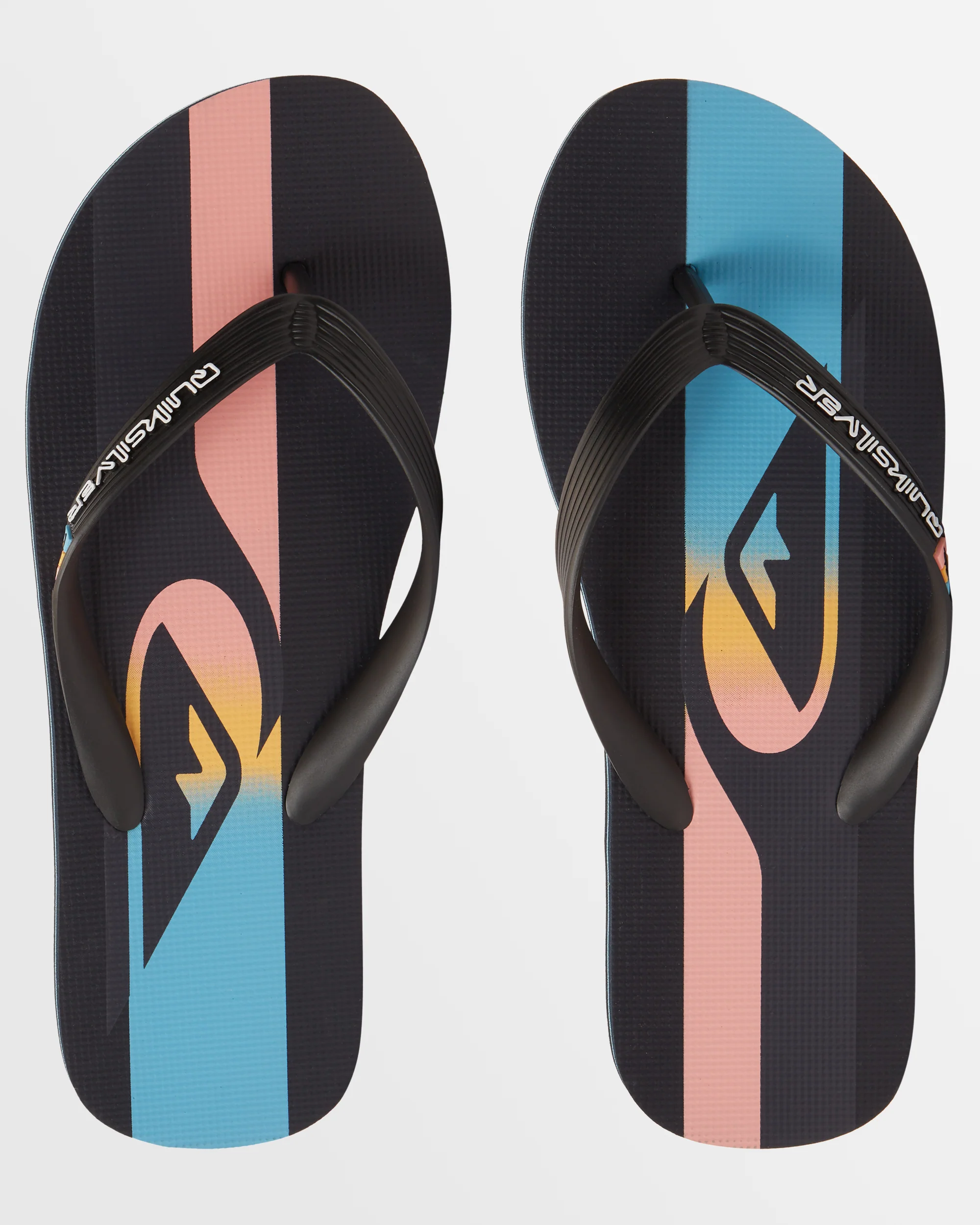 Mens Molokai Art Beach Flip-Flops - Image 5