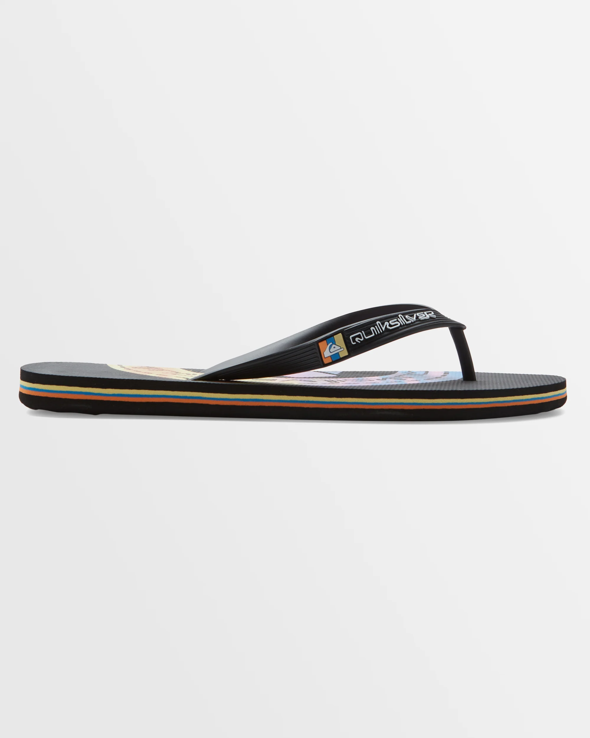 Mens Molokai Art Beach Flip-Flops - Image 2