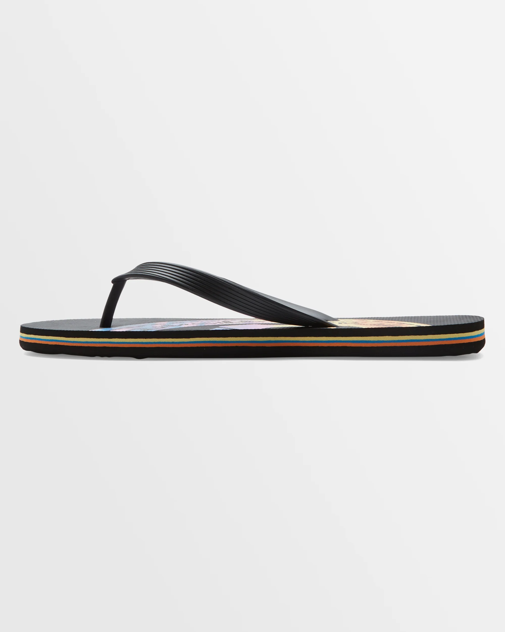 Mens Molokai Art Beach Flip-Flops - Image 3