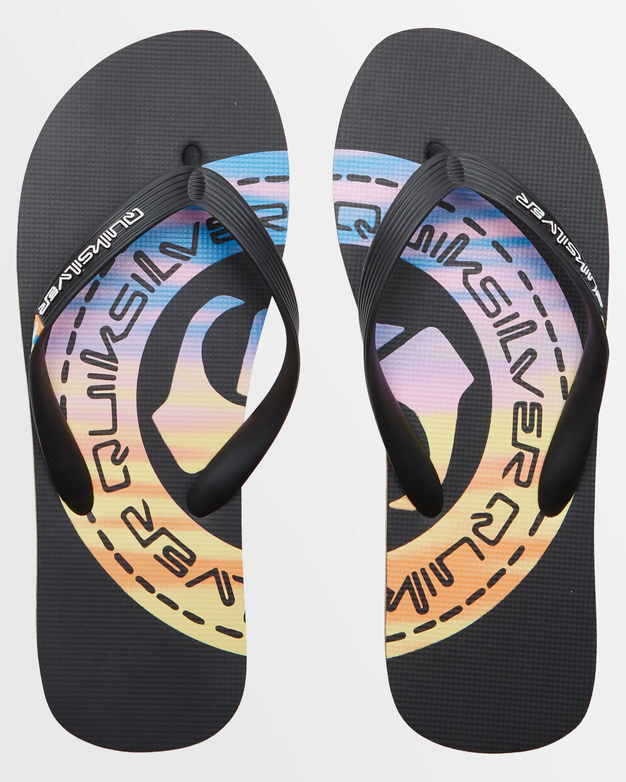 Mens Molokai Art Beach Flip-Flops - Image 5