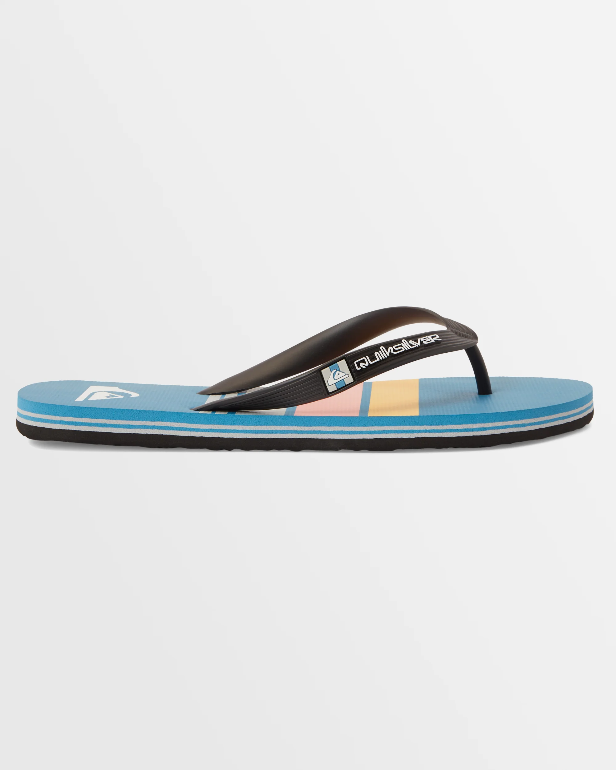 Mens Molokai Stripe Beach Flip-Flops - Image 2