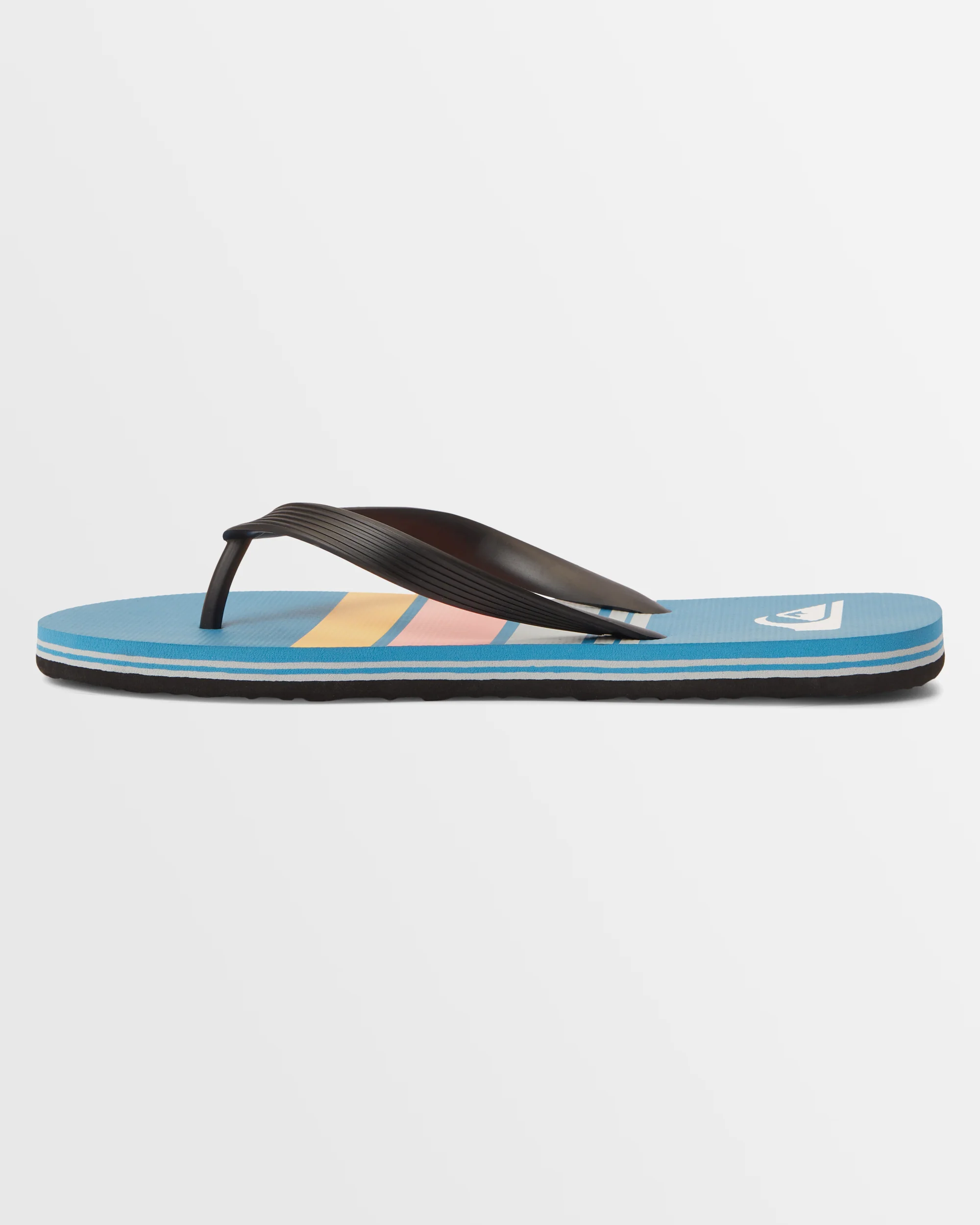 Mens Molokai Stripe Beach Flip-Flops - Image 3