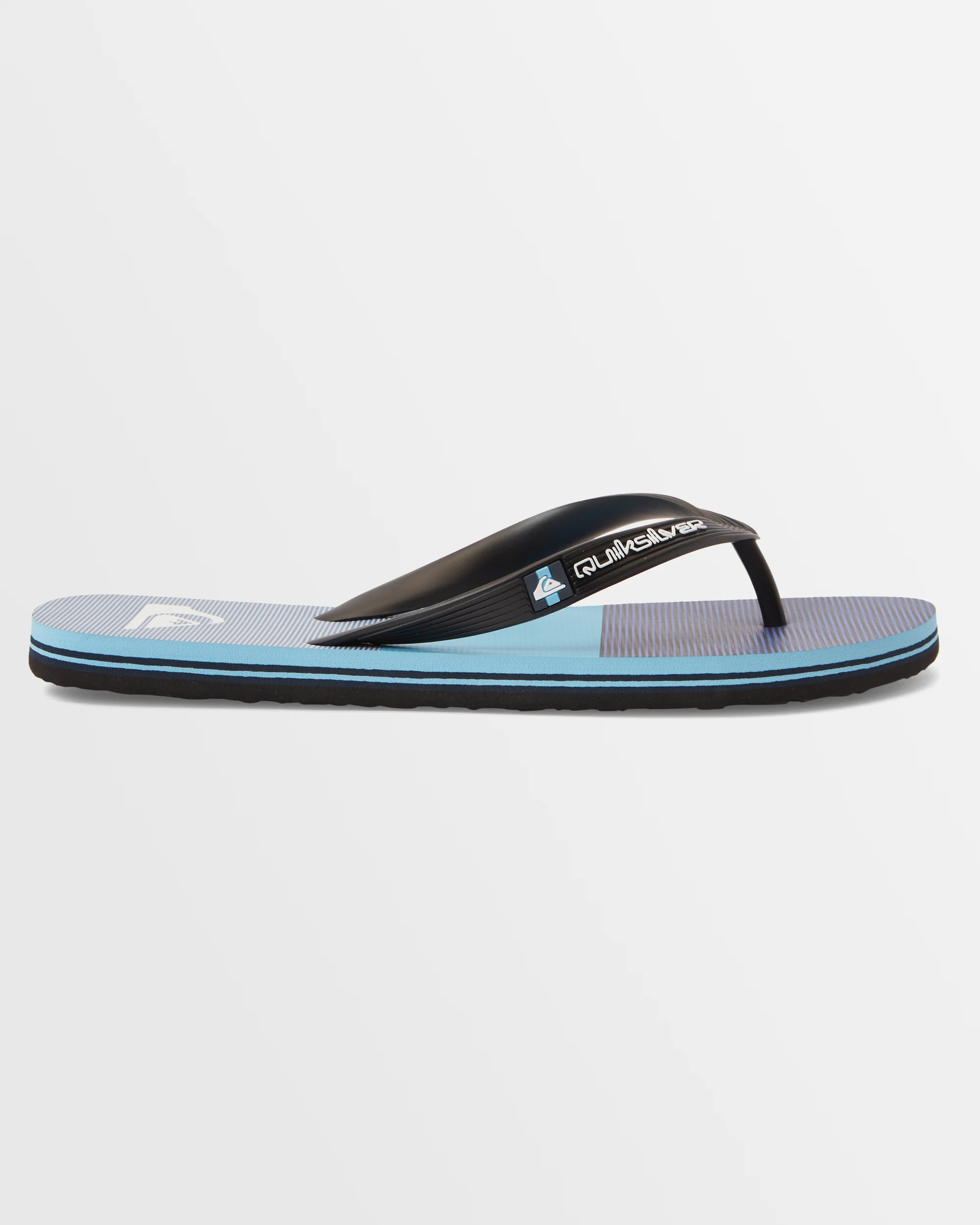 Mens Molokai Stripe Beach Flip-Flops - Image 2