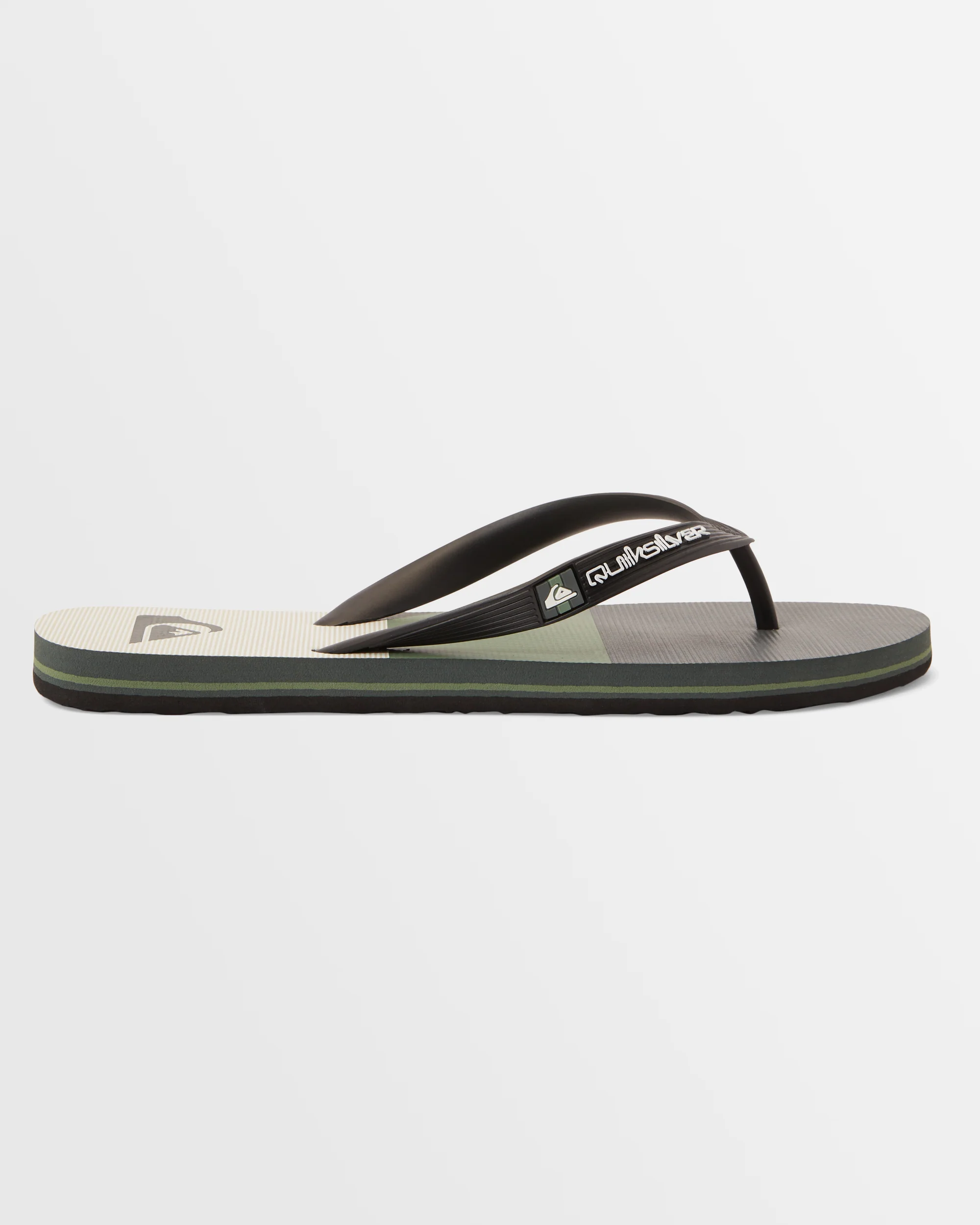 Mens Molokai Stripe Beach Flip-Flops - Image 2