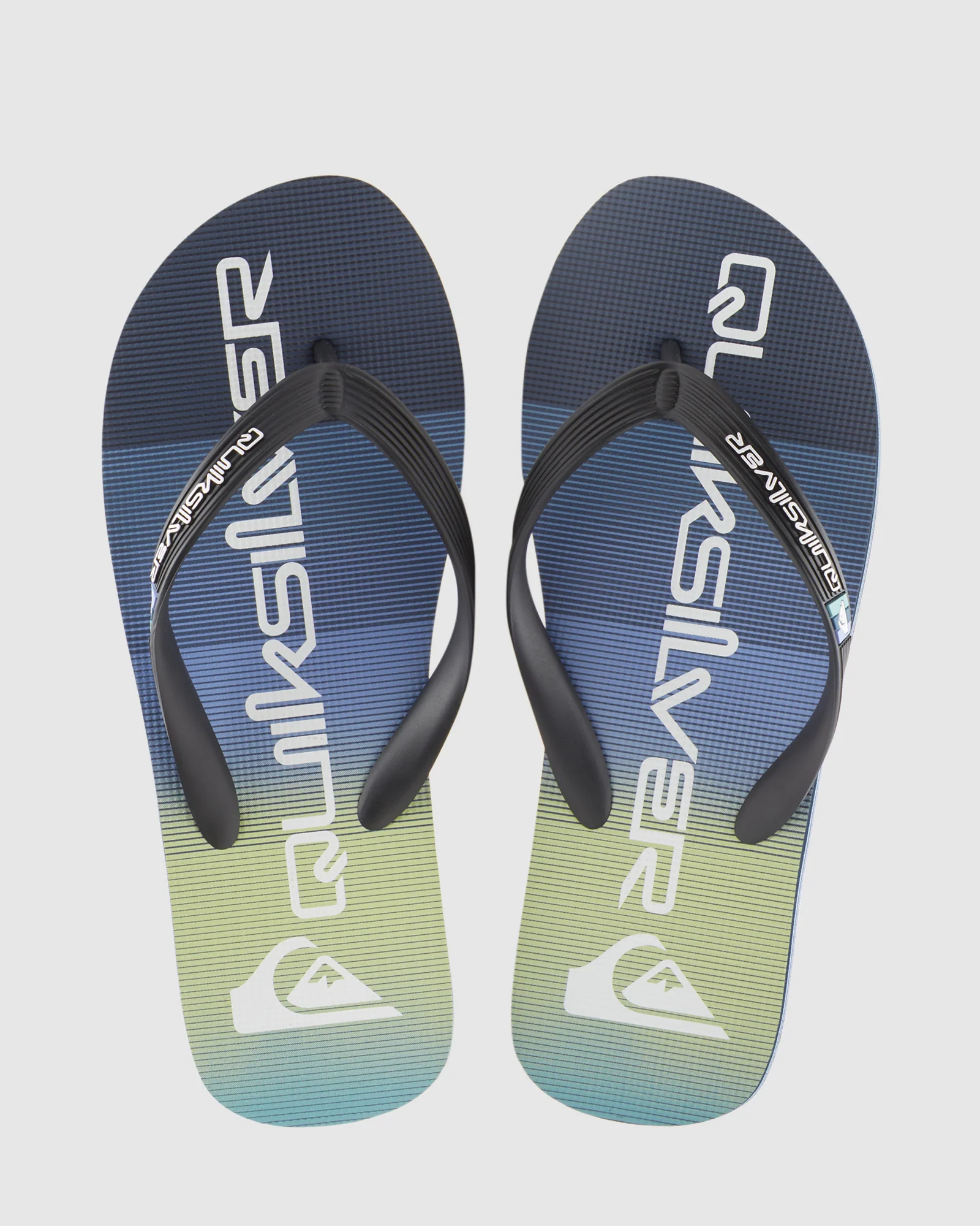 Mens Molokai Stripe Beach Flip-Flops - Image 4