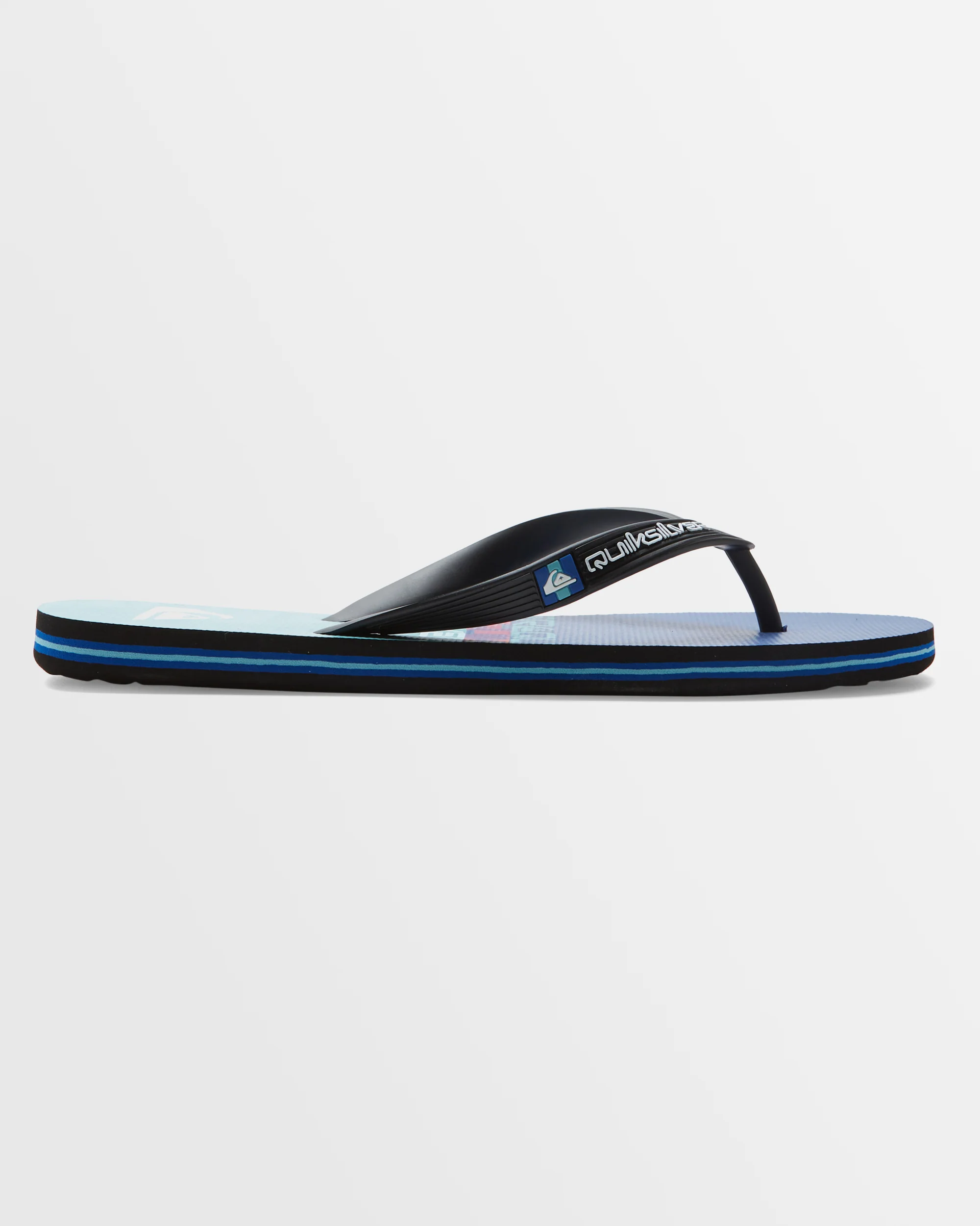 Mens Molokai Stripe Beach Flip-Flops - Image 2