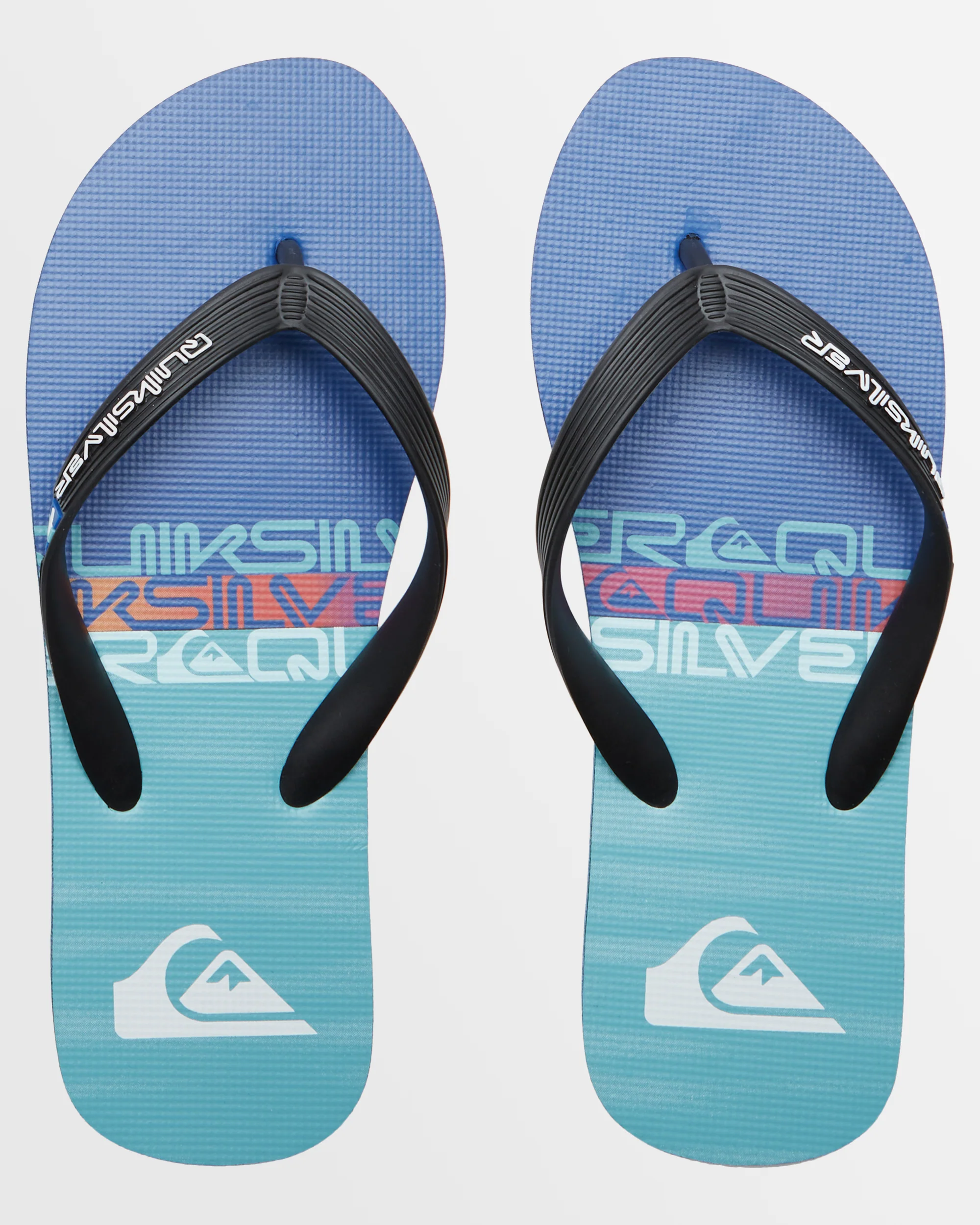 Mens Molokai Stripe Beach Flip-Flops - Image 3