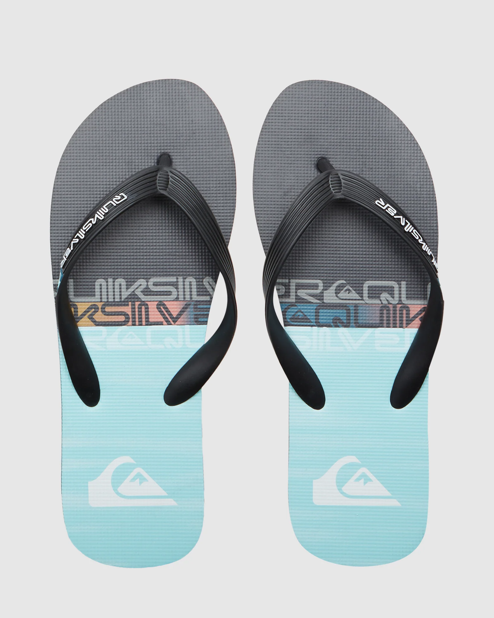 Mens Molokai Stripe Beach Flip-Flops - Image 3