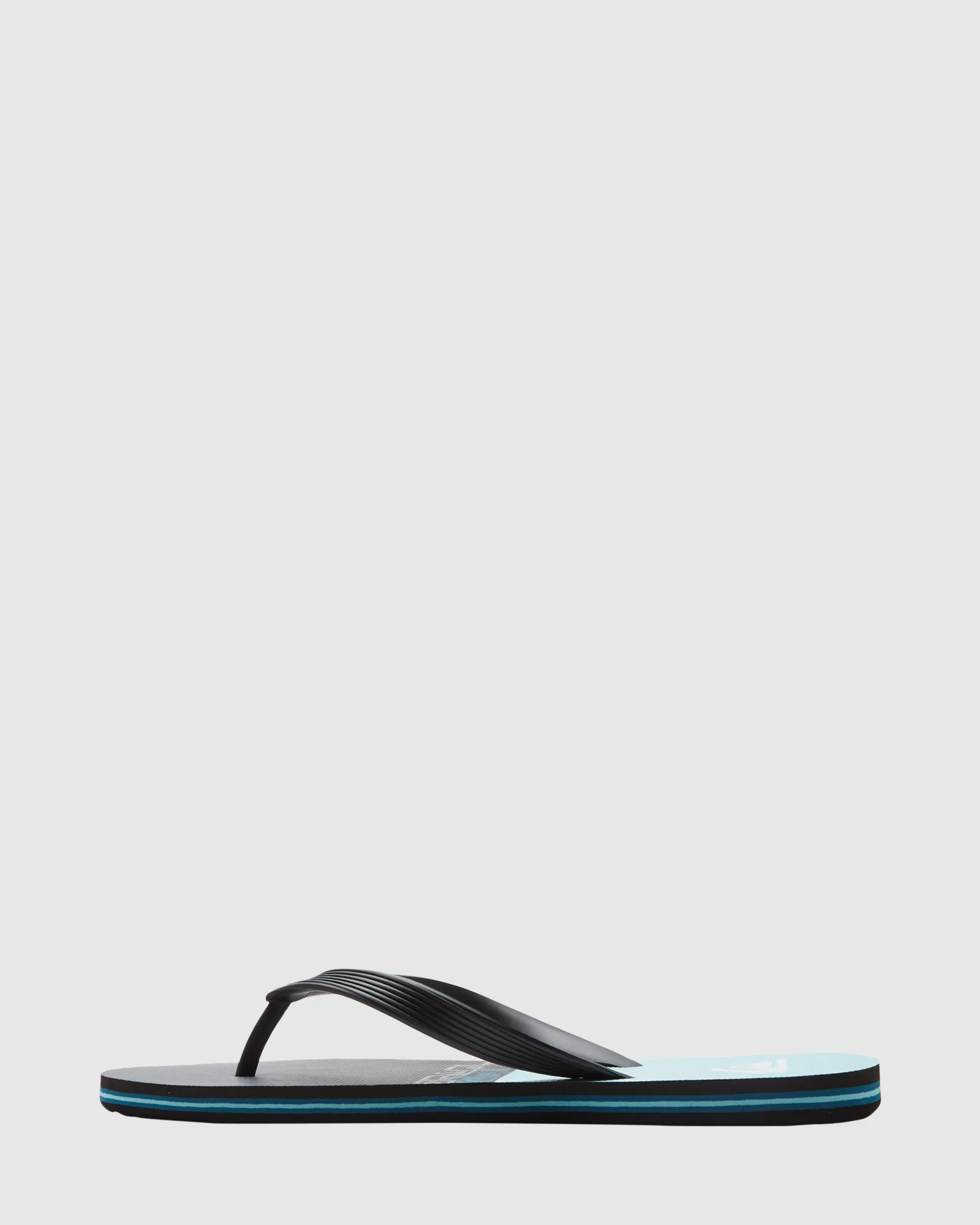 Mens Molokai Stripe Beach Flip-Flops - Image 4