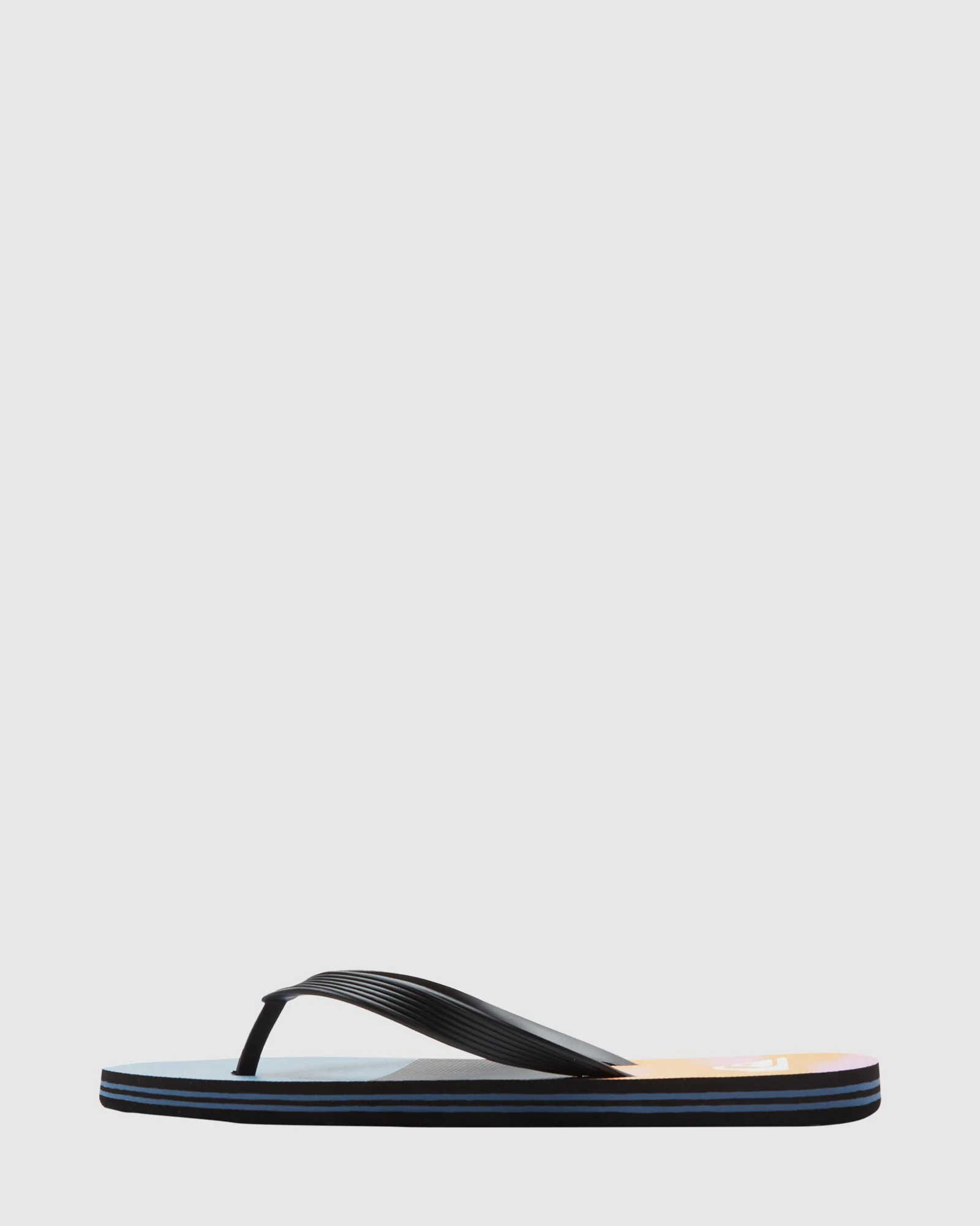 Mens Molokai Stripe Beach Flip-Flops - Image 4