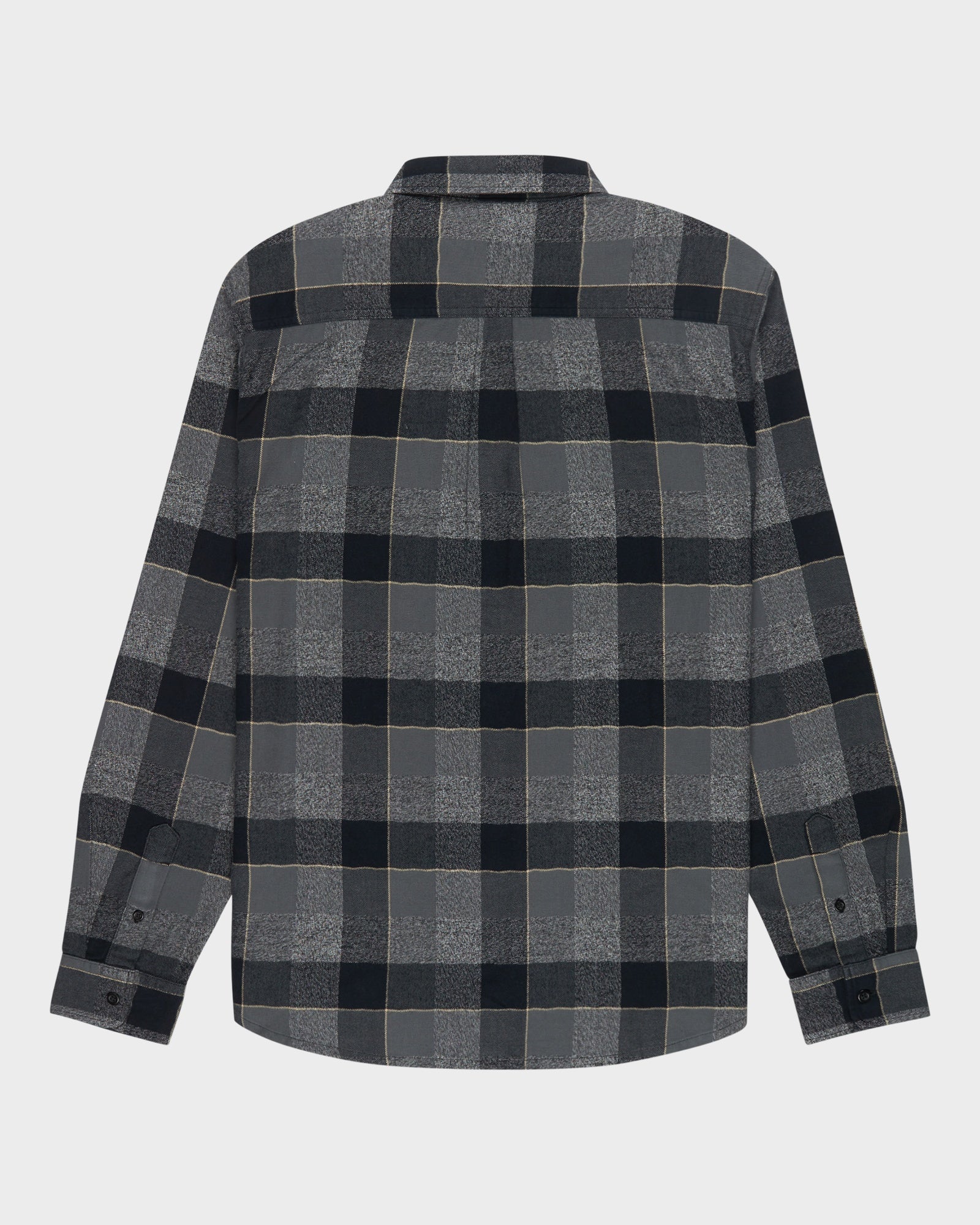 Mens Motherfly Plaid Long Sleeve Shirt - Image 7