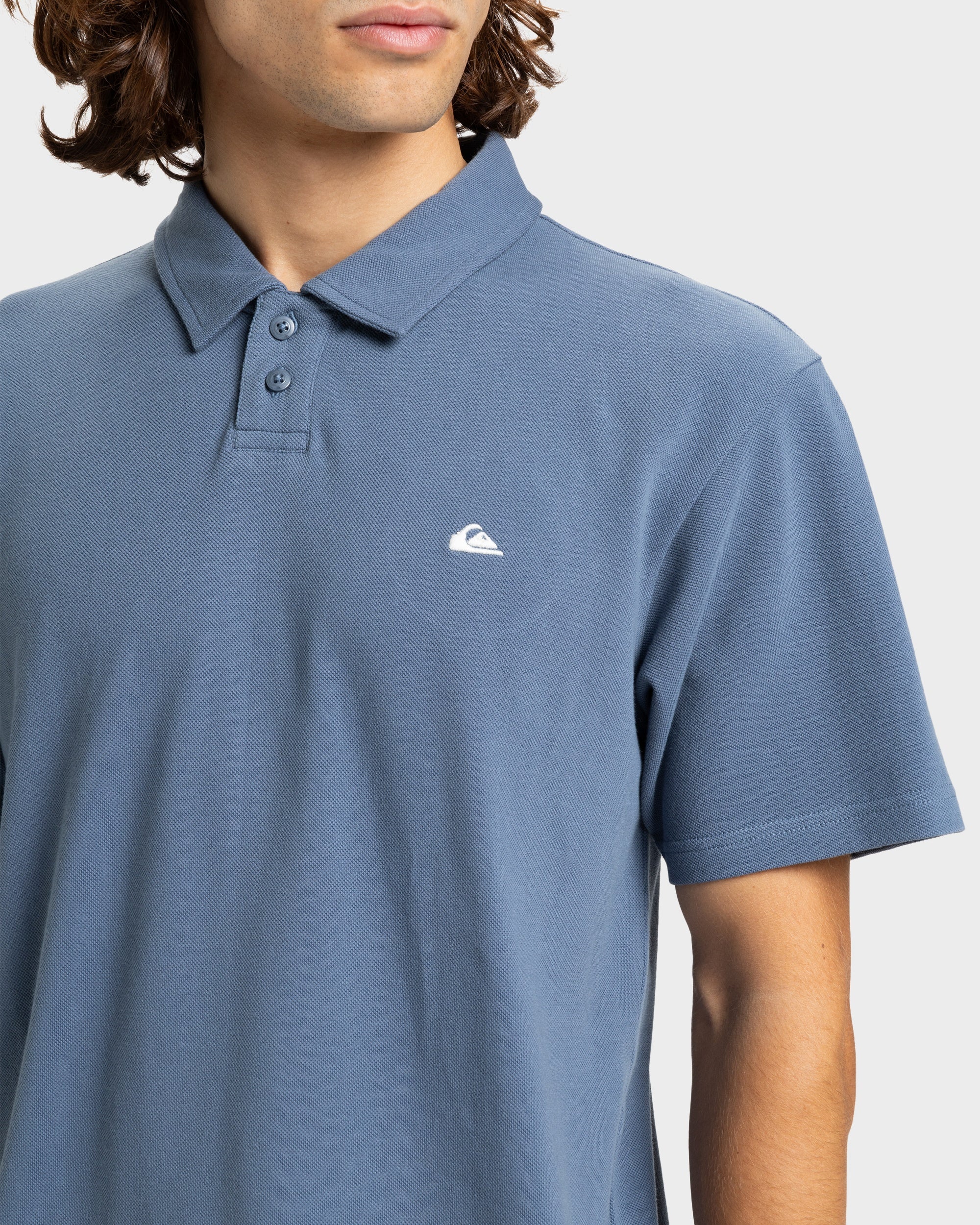 Mens Pique Polo Short Sleeve Shirt - Image 4