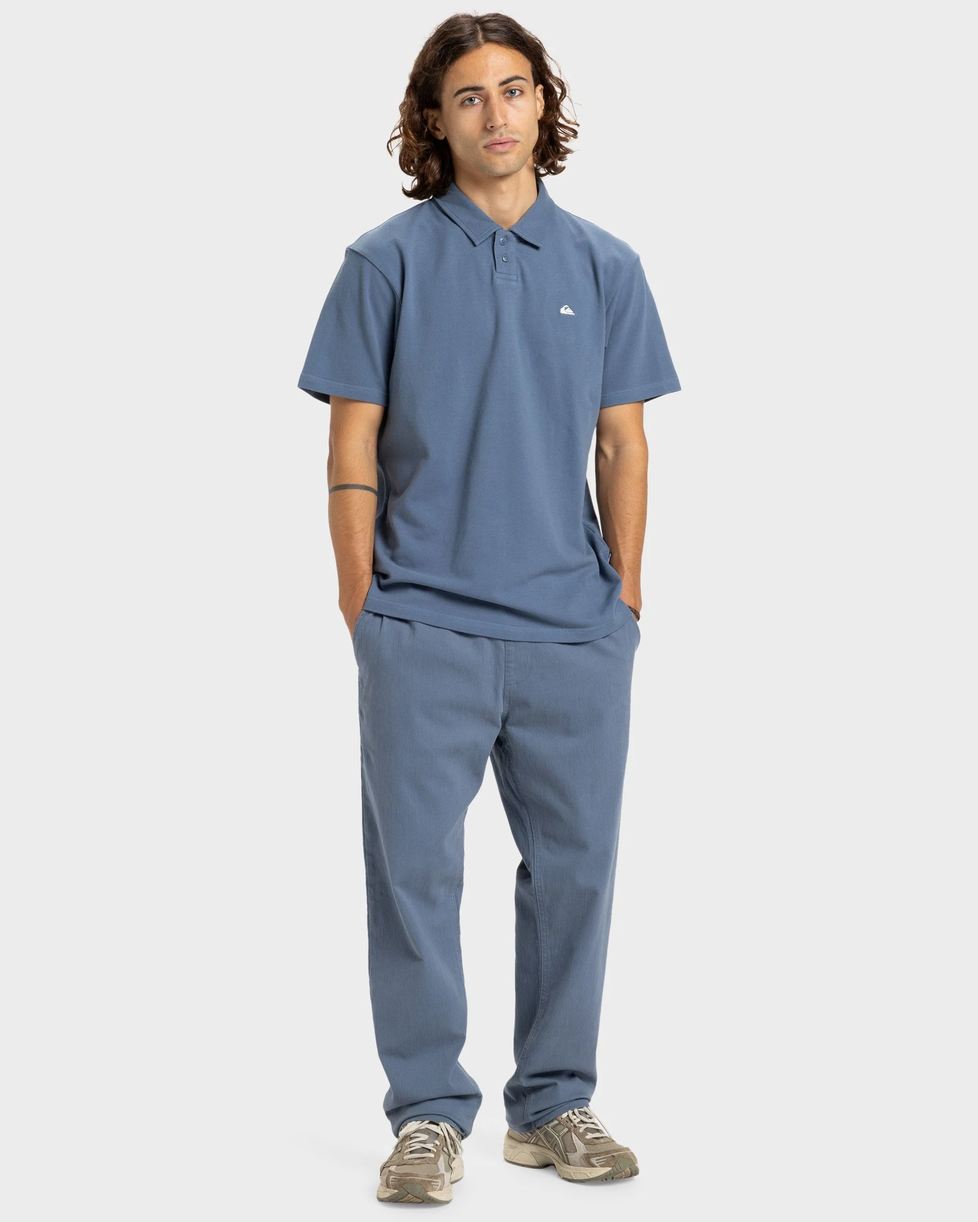 Mens Pique Polo Short Sleeve Shirt - Image 8