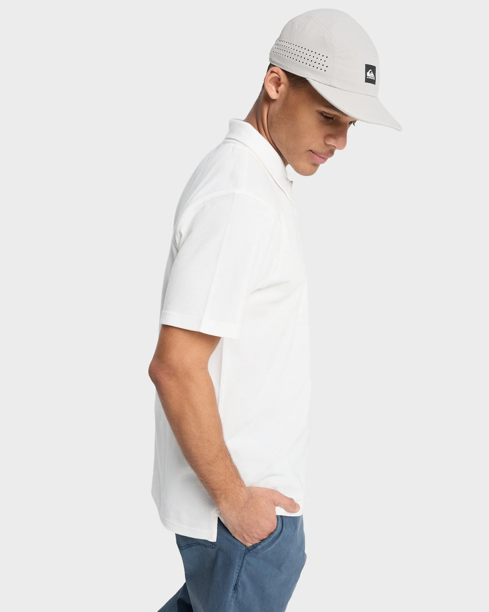 Mens Mw Pique Polo Short Sleeve Shirt - Image 3