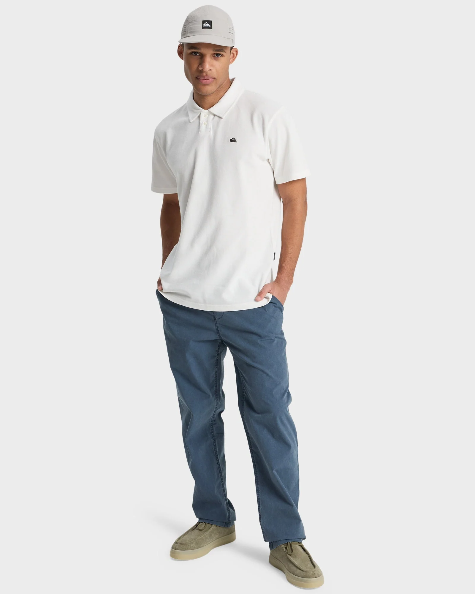 Mens Mw Pique Polo Short Sleeve Shirt - Image 7