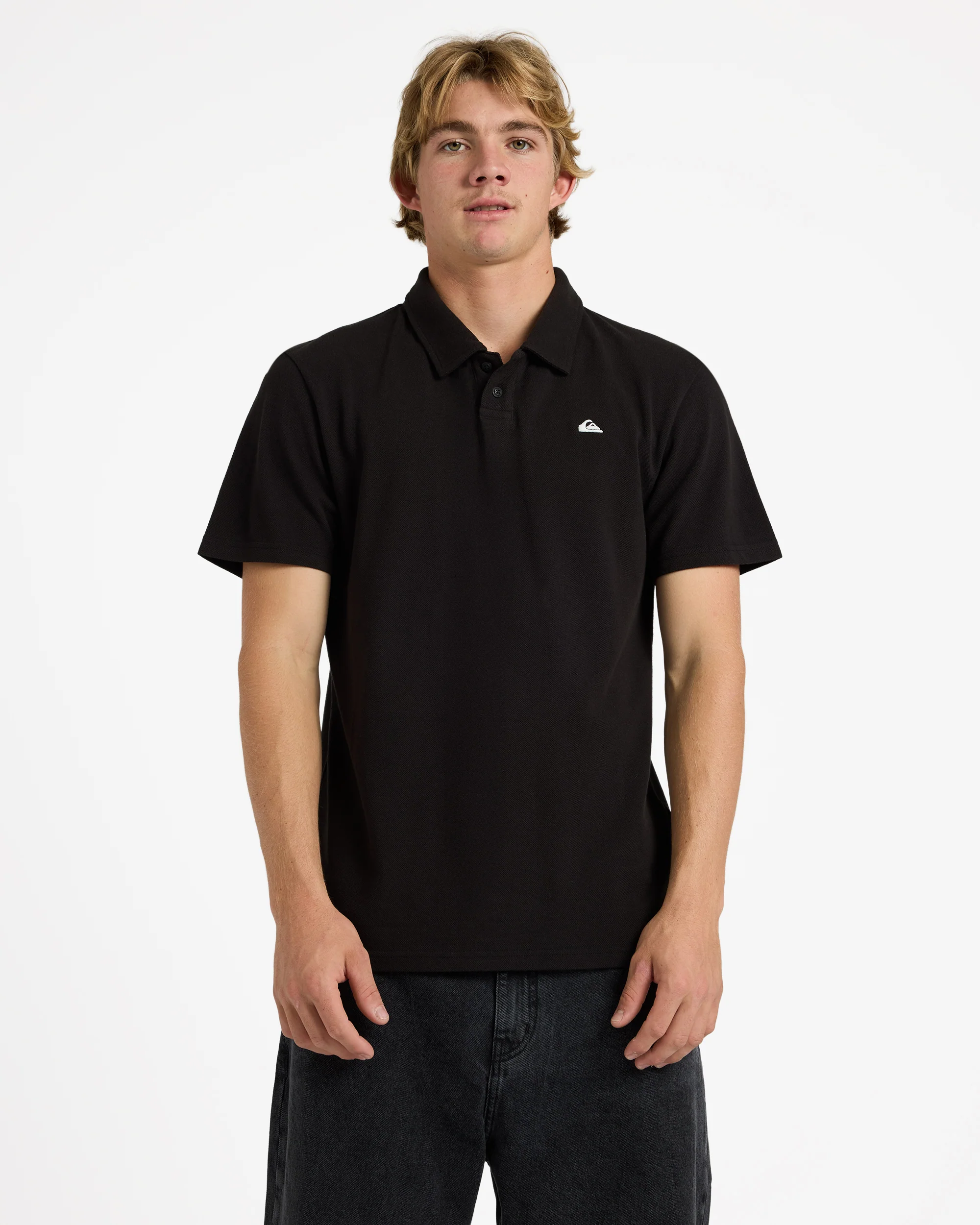 Mens Pique Polo Short Sleeve Shirt