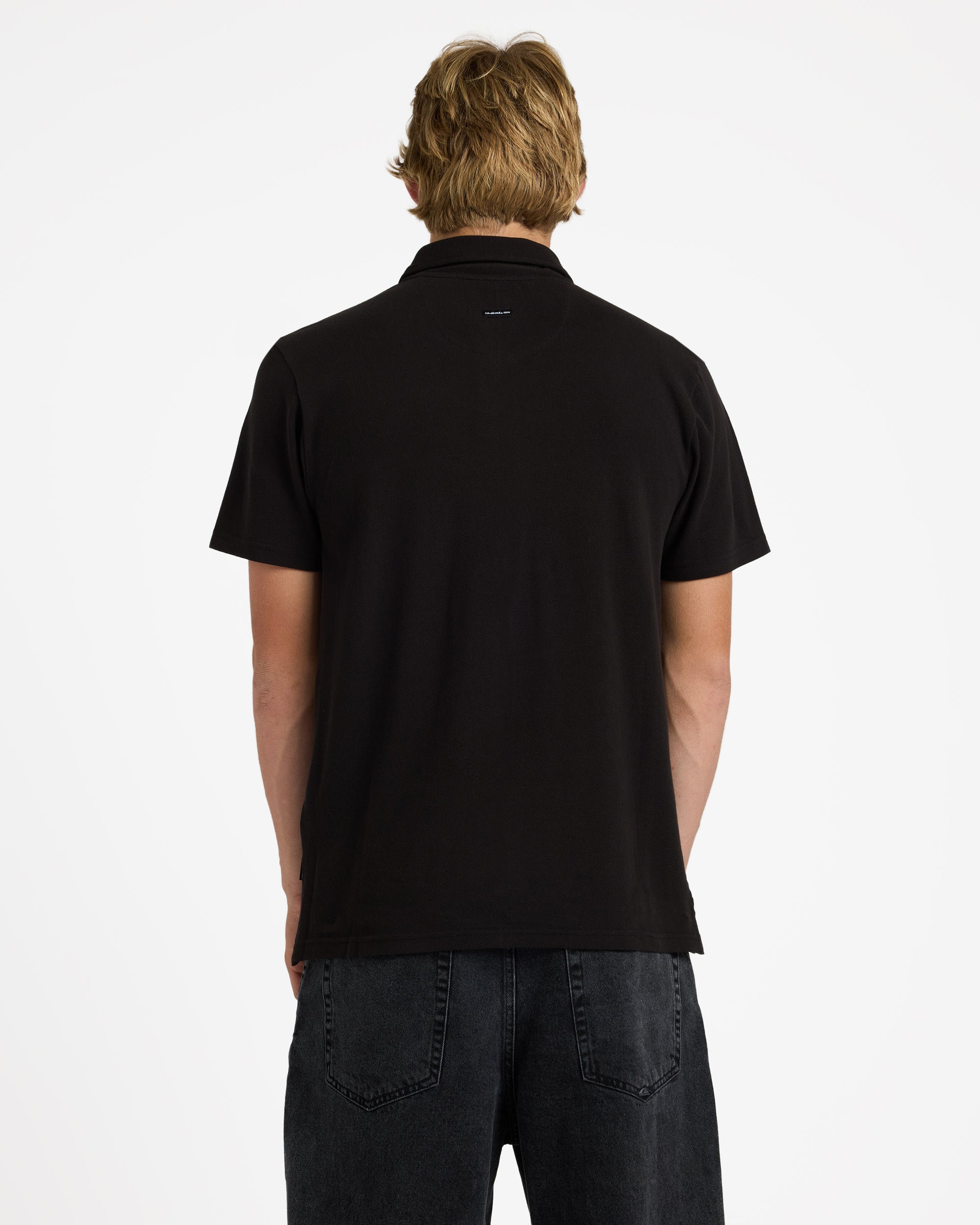 Mens Pique Polo Short Sleeve Shirt - Image 2