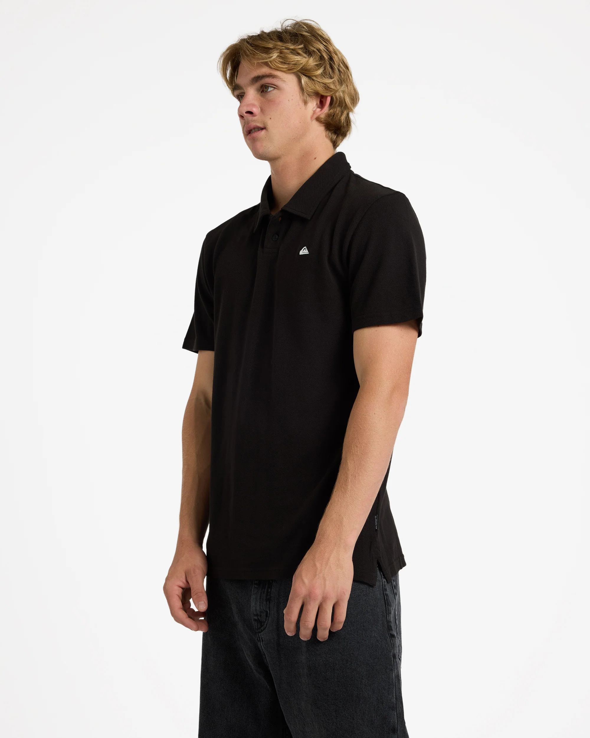 Mens Pique Polo Short Sleeve Shirt - Image 3