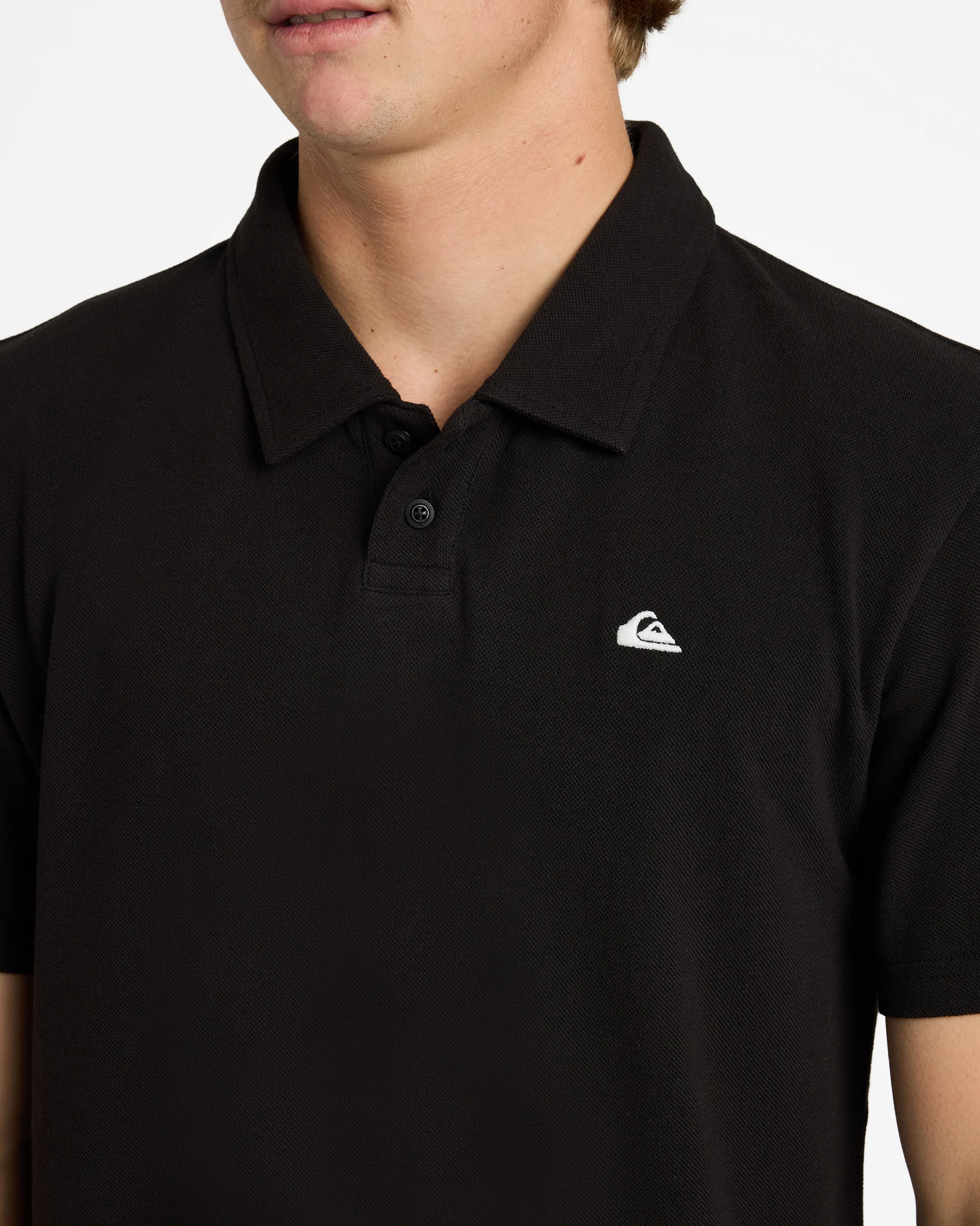 Mens Pique Polo Short Sleeve Shirt - Image 4
