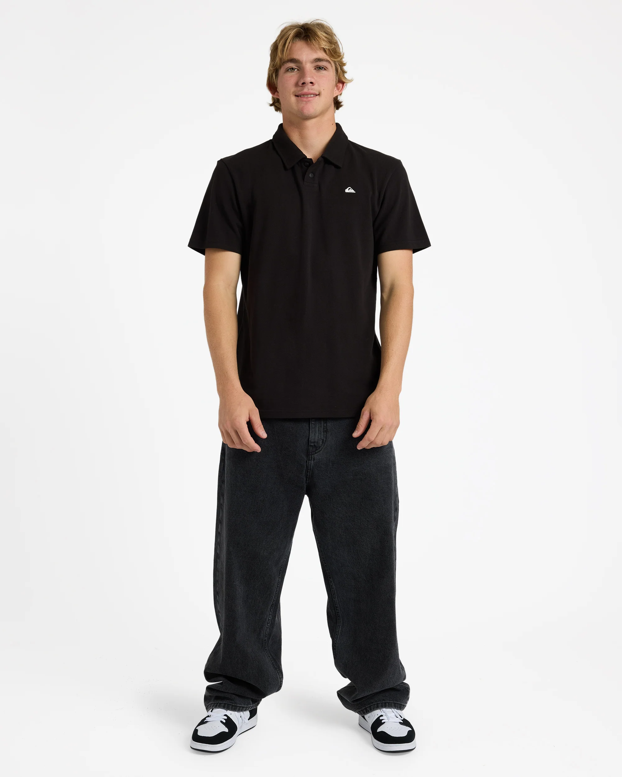 Mens Pique Polo Short Sleeve Shirt - Image 5