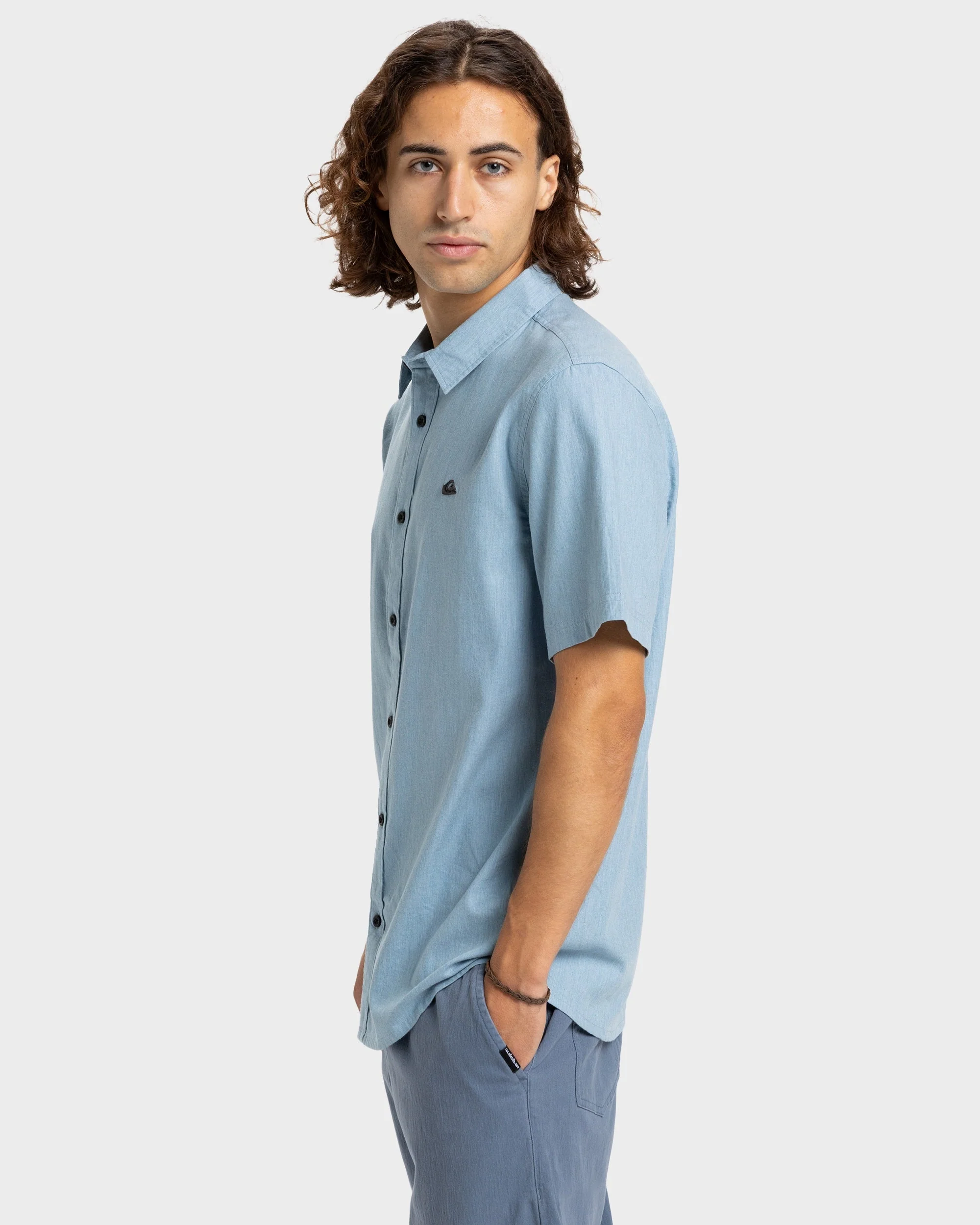 Mens Premium Stretch Short Sleeve Shirt - Image 3