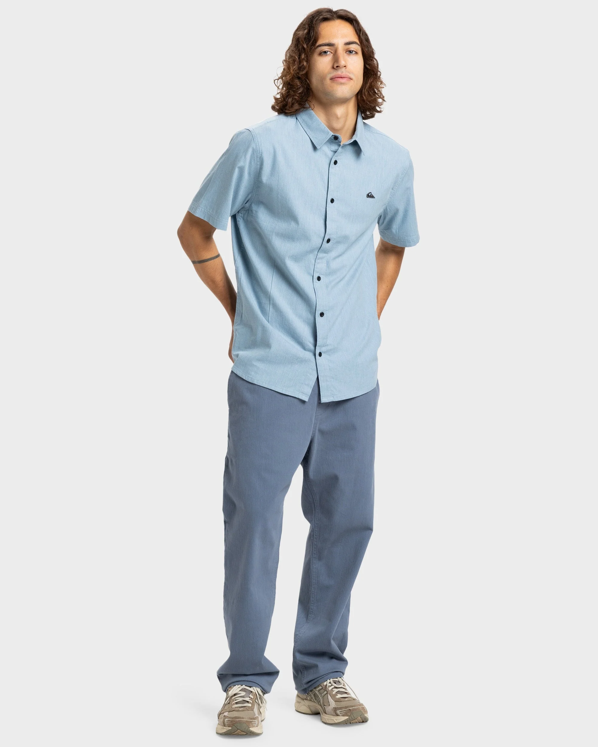 Mens Premium Stretch Short Sleeve Shirt - Image 7