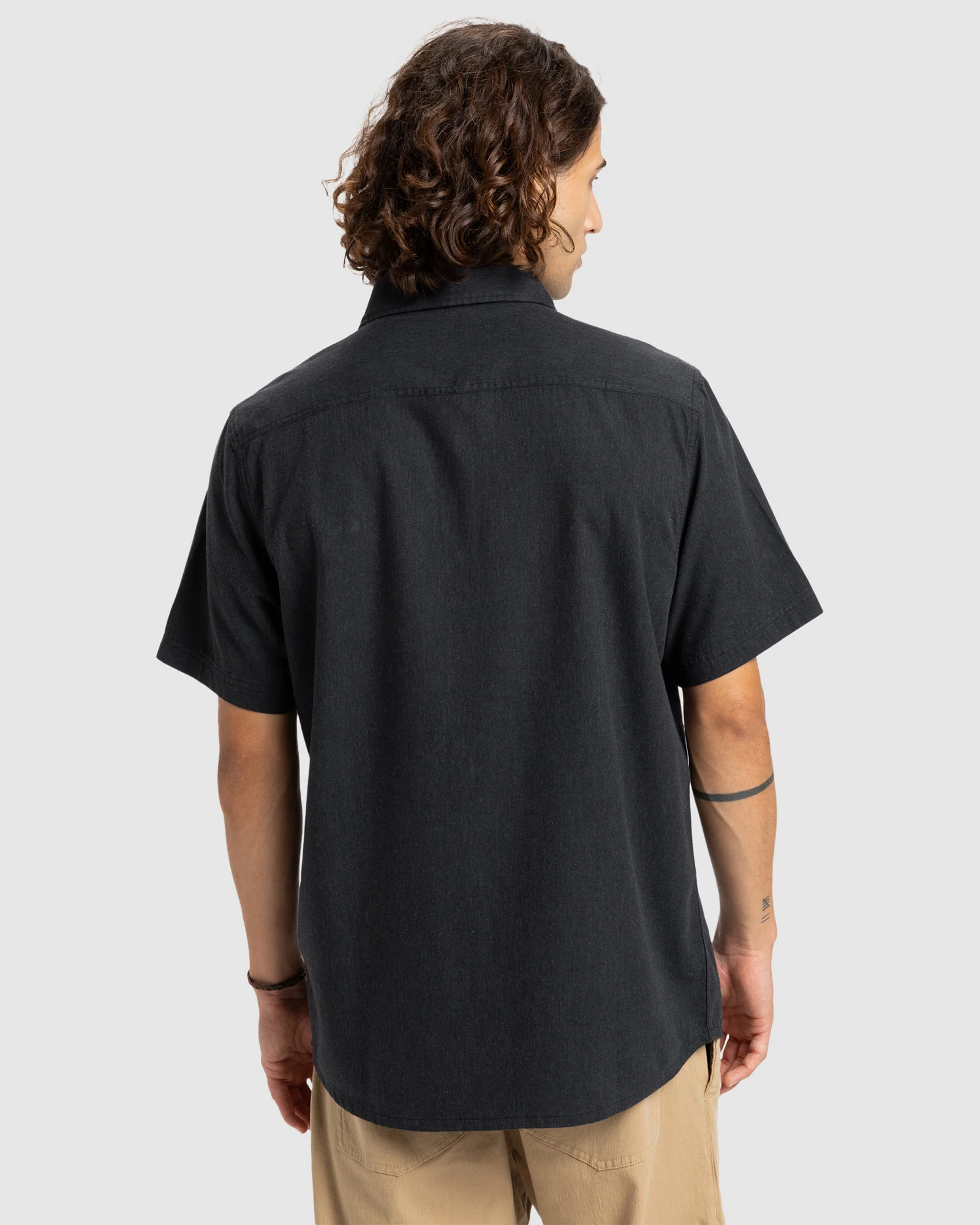 Mens Premium Stretch Short Sleeve Shirt - Image 2