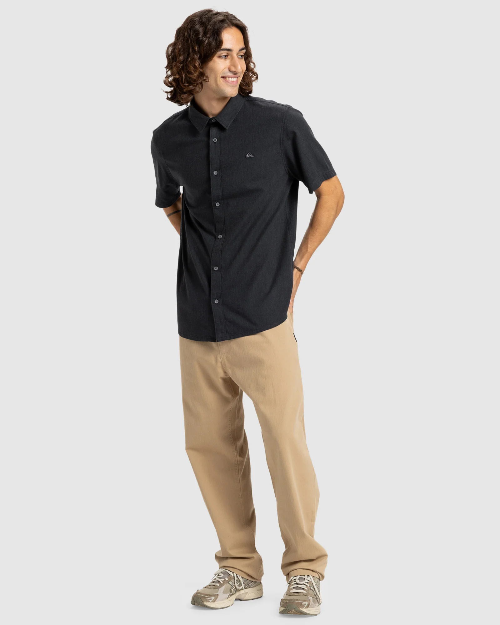 Mens Premium Stretch Short Sleeve Shirt - Image 5