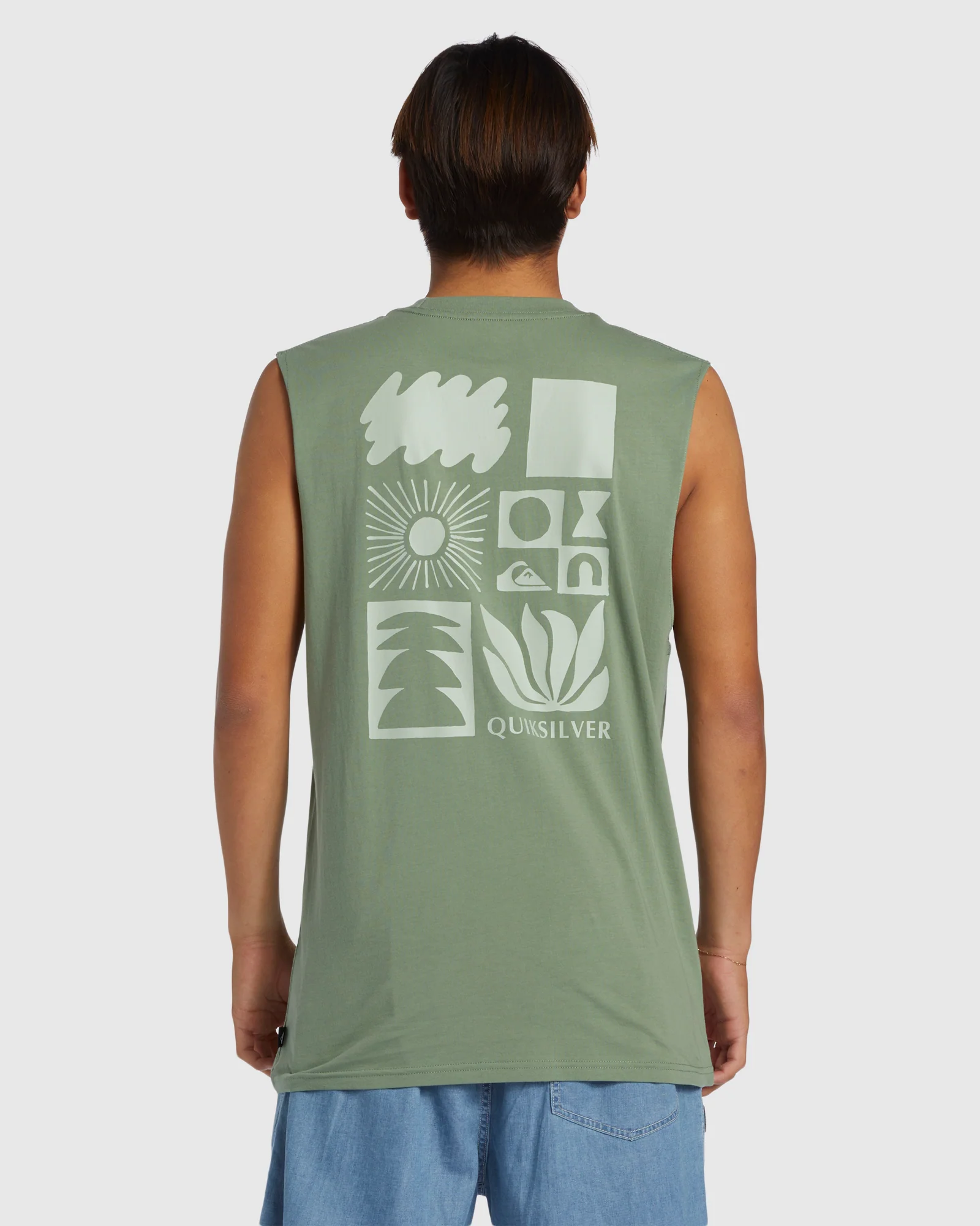 Mens Natural Forms Muscle T-Shirt - Image 5