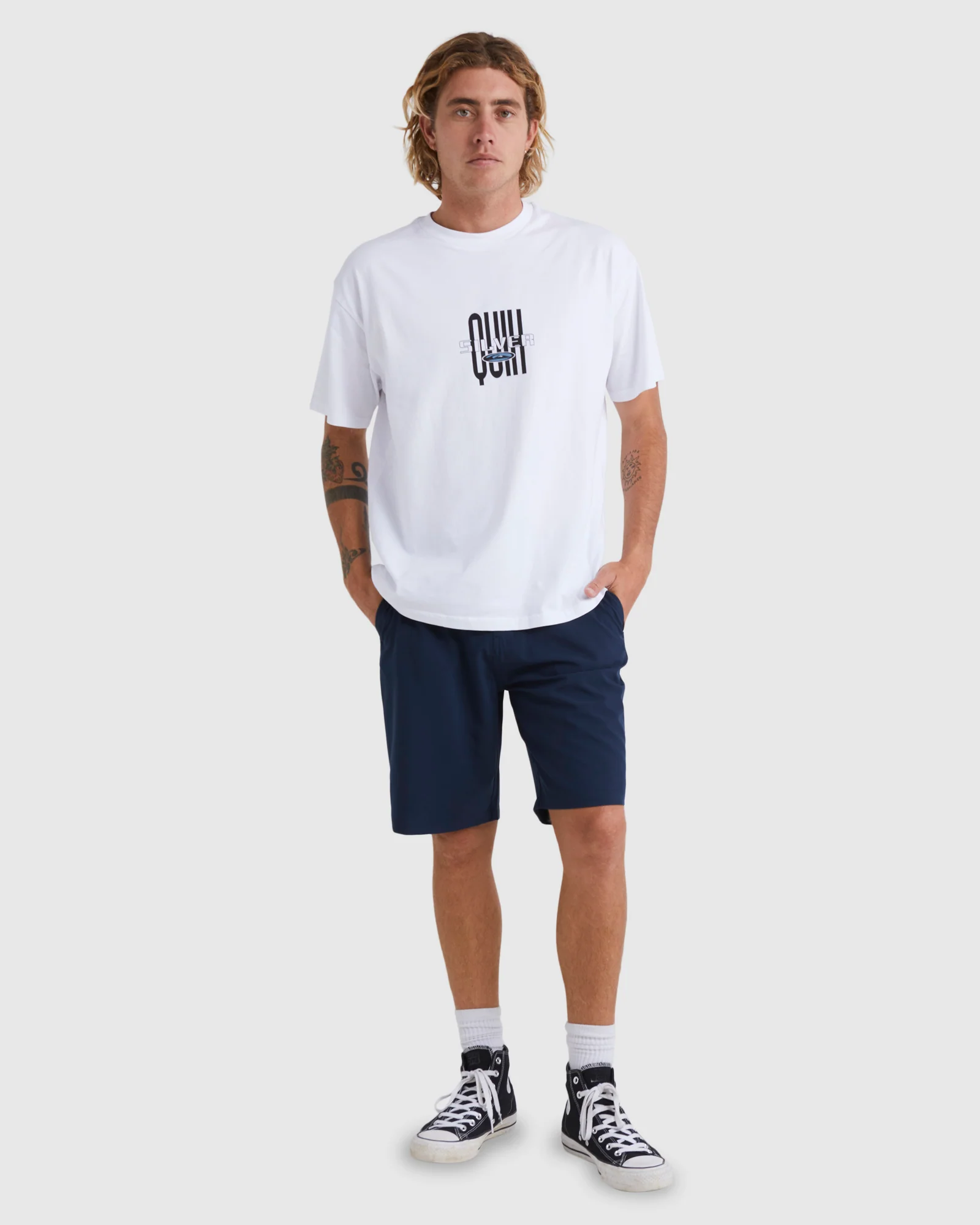 Mens Ocean Union 20" Amphibian Boardshorts - Image 5