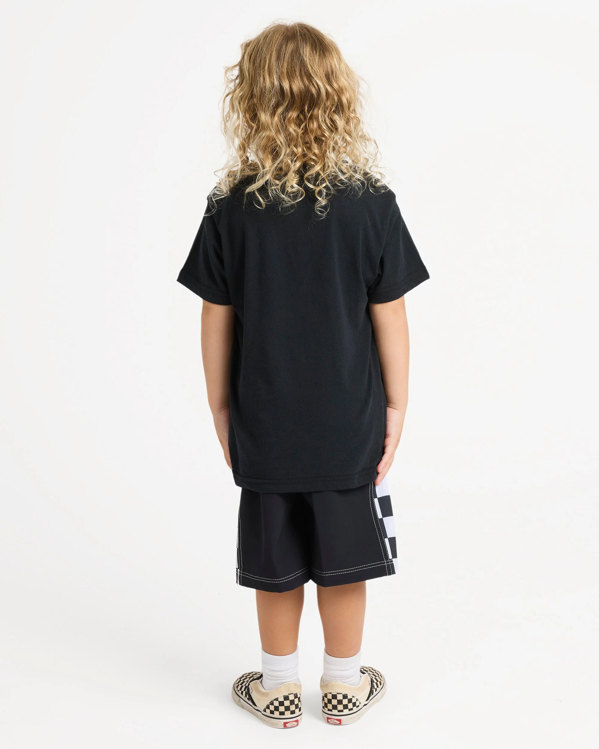 Boys 2-7 Omni Check T-Shirt - Image 2