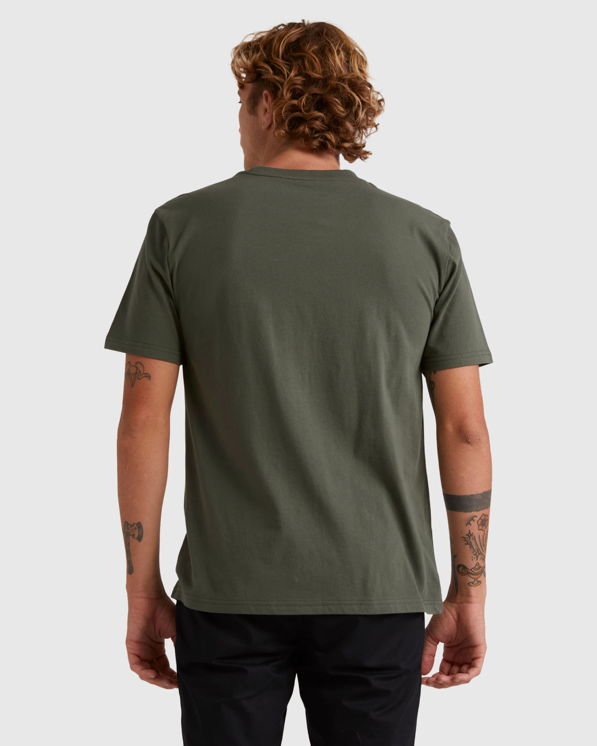 Mens Omni Check Turn T-Shirt - Image 3