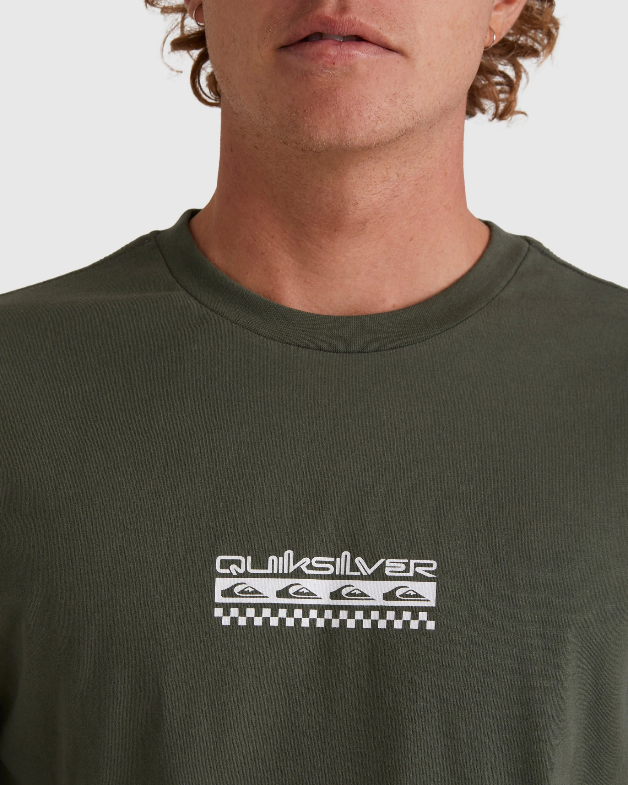 Mens Omni Check Turn T-Shirt - Image 4
