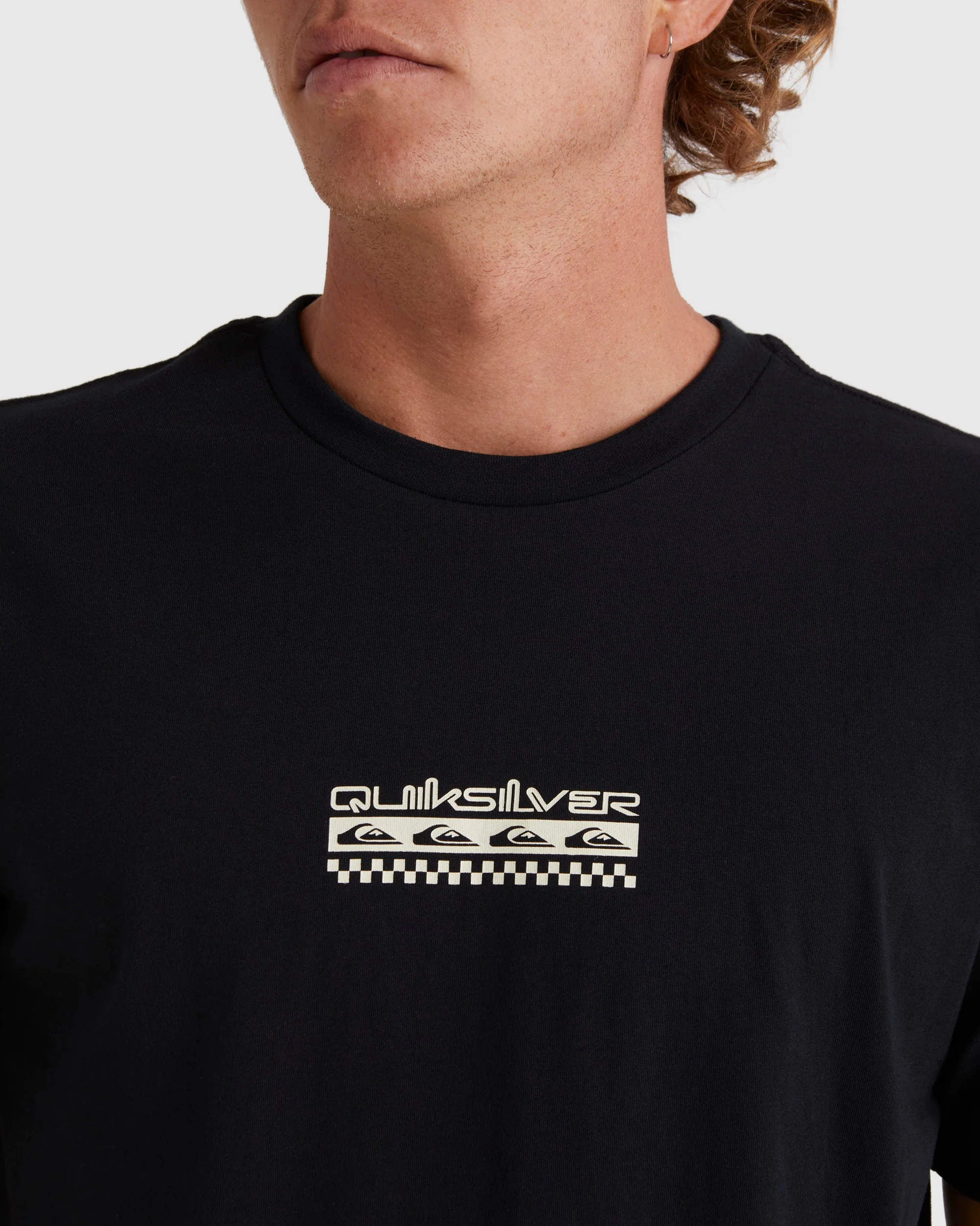 Mens Omni Check Turn T-Shirt - Image 4