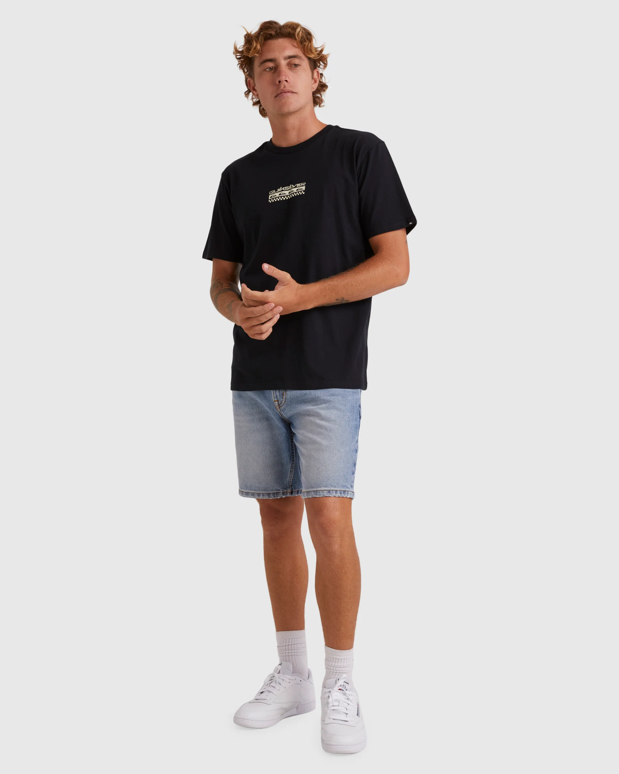 Mens Omni Check Turn T-Shirt - Image 5