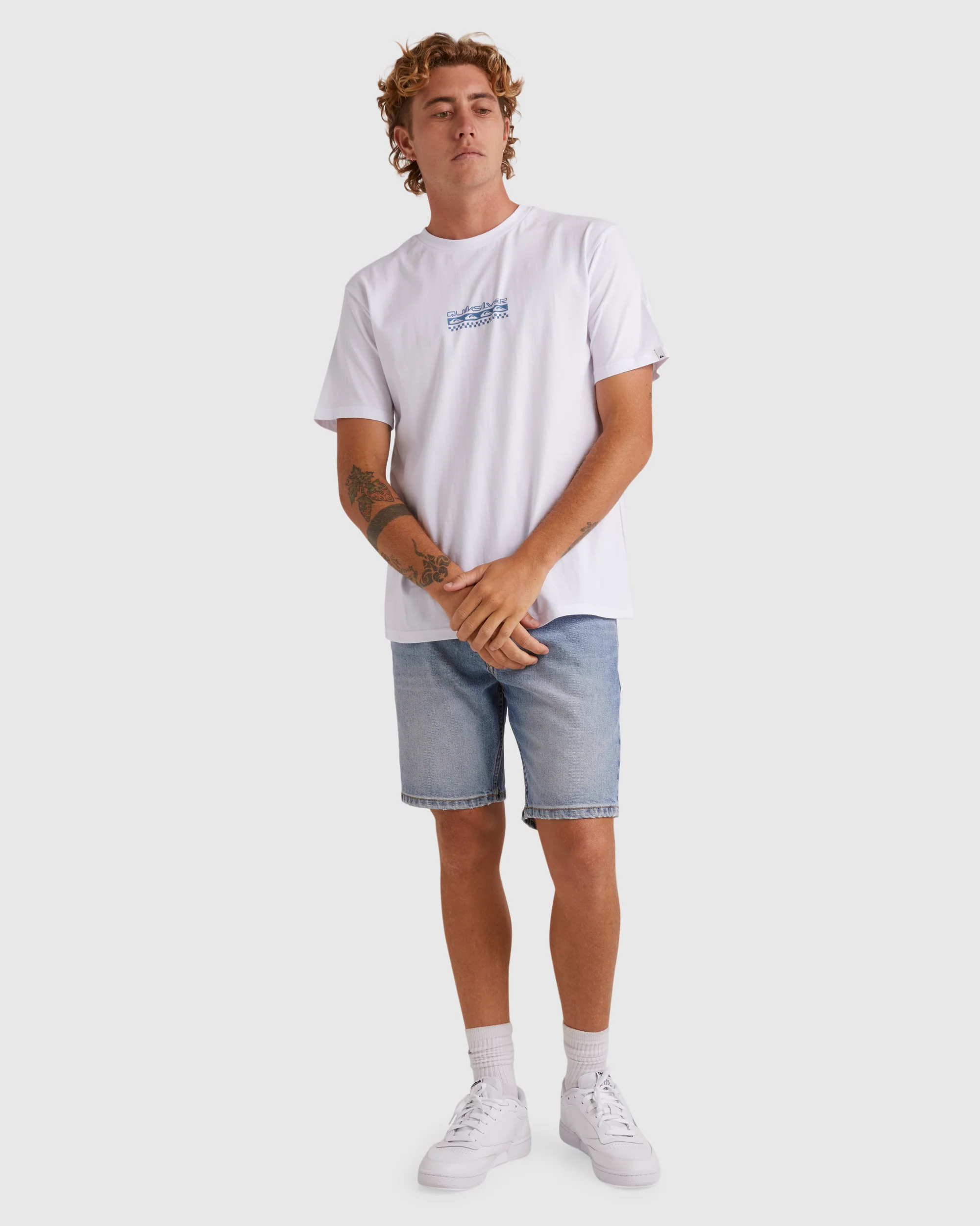 Mens Omni Check Turn T-Shirt - Image 5