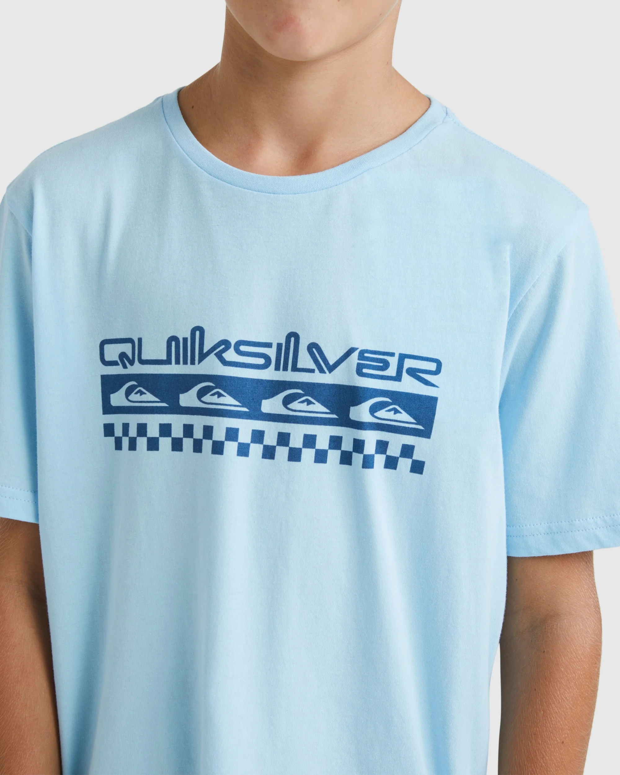 Boys 8-16 Omni Check Turn T-Shirt - Image 4