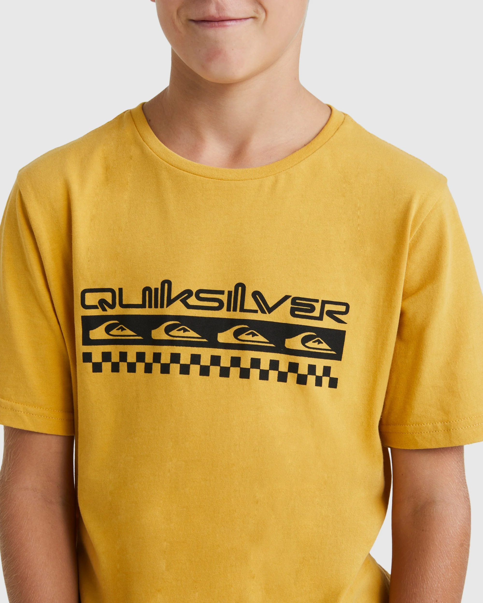Boys 8-16 Omni Check Turn T-Shirt - Image 3