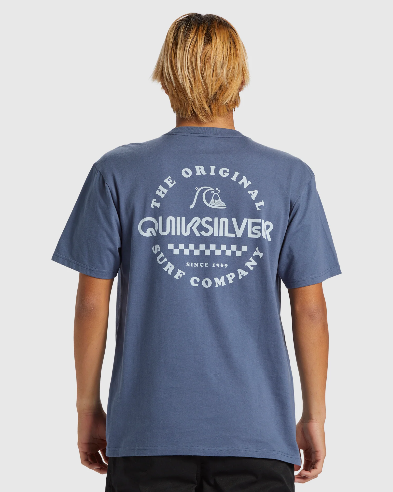 Mens Omni Checked Short Sleeve T-Shirt - Image 3
