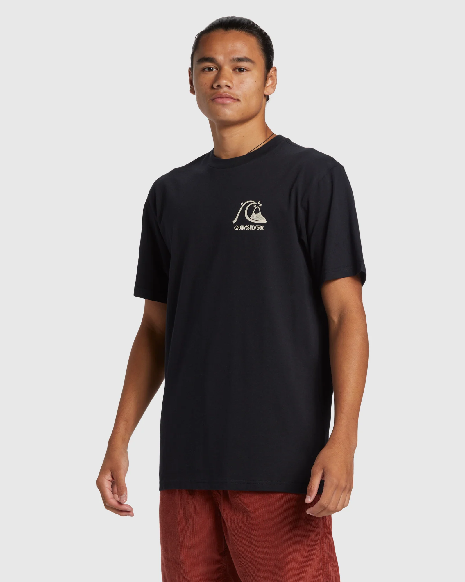Mens Omni Checked Short Sleeve T-Shirt - Image 2