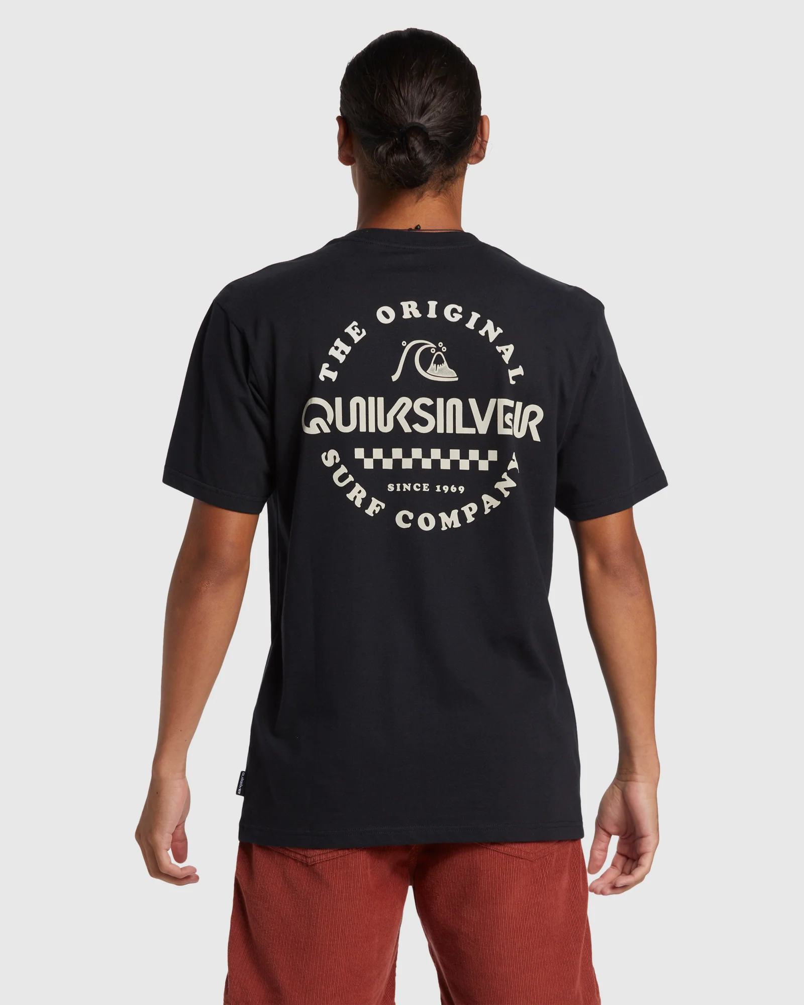 Mens Omni Checked Short Sleeve T-Shirt - Image 3