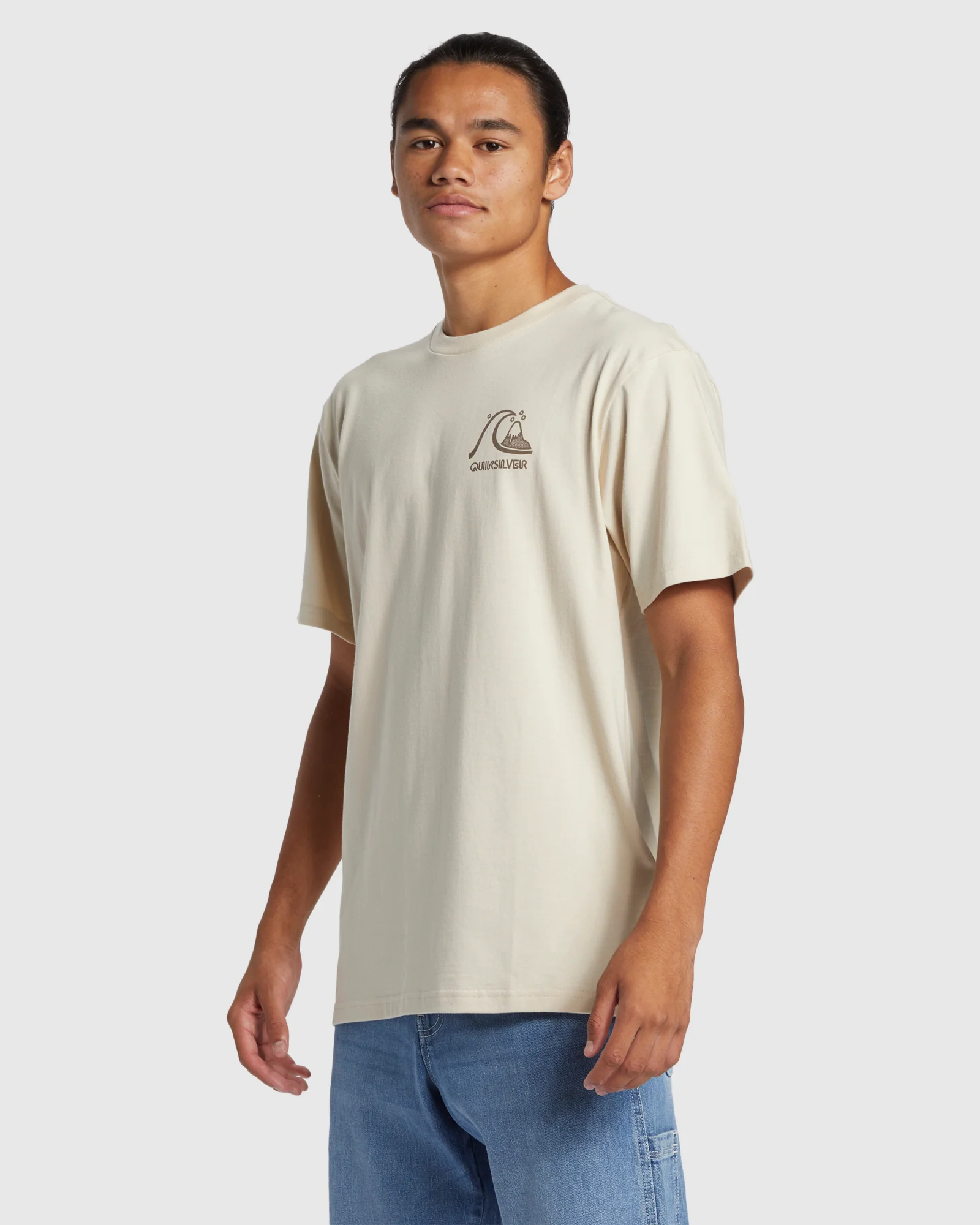 Mens Omni Checked Short Sleeve T-Shirt - Image 2