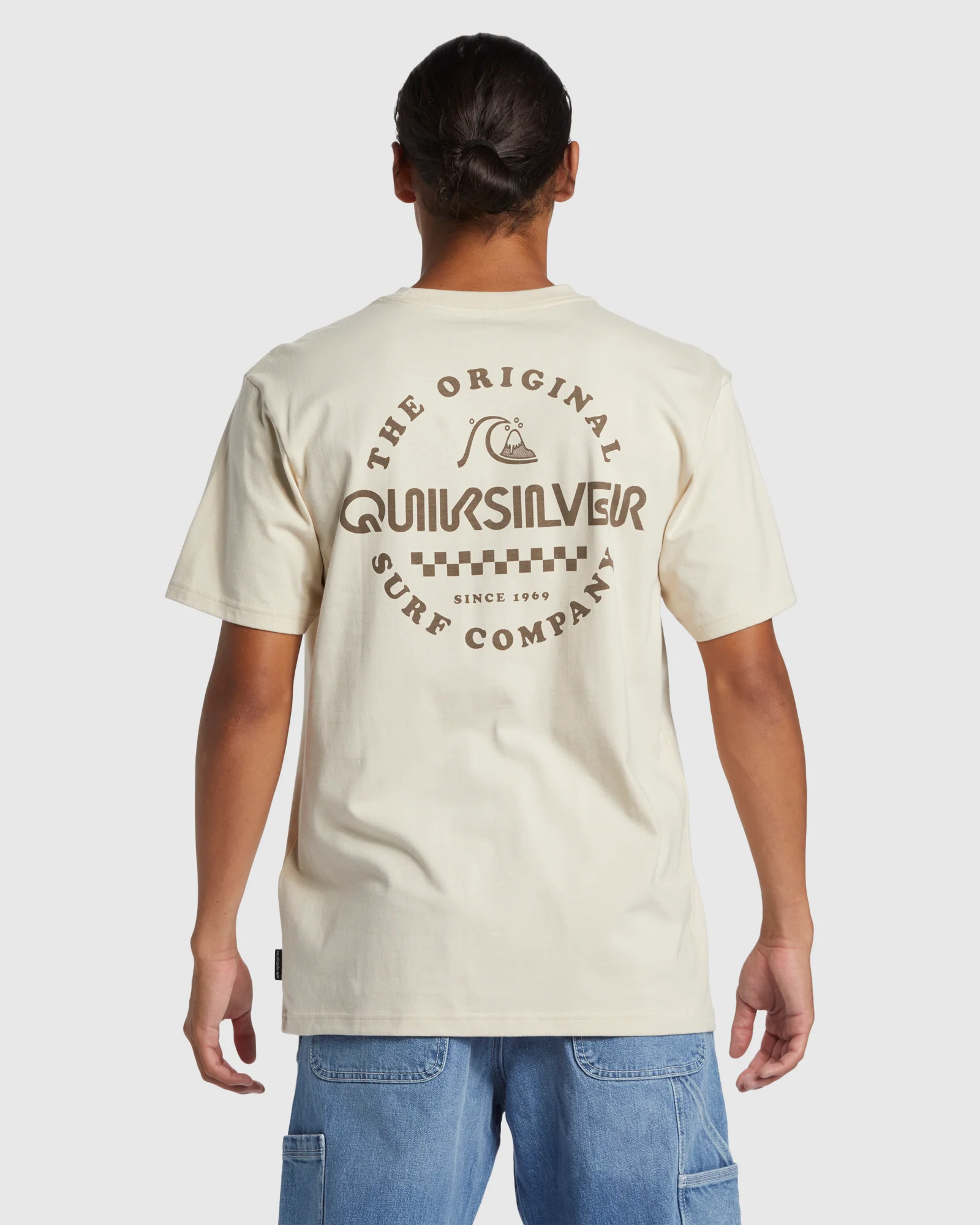 Mens Omni Checked Short Sleeve T-Shirt - Image 3