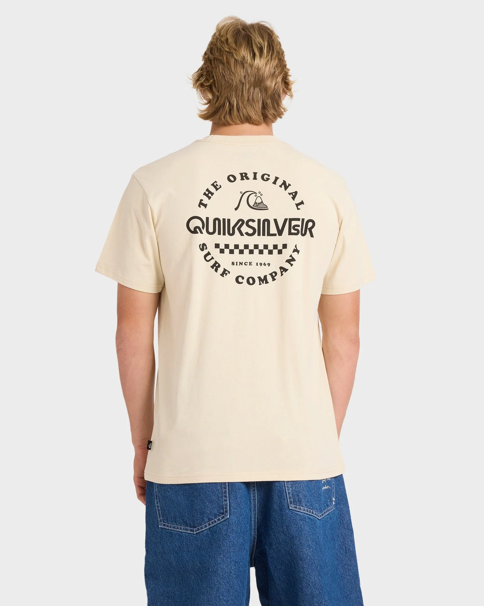 Mens Omni Checked T-Shirt - Image 2