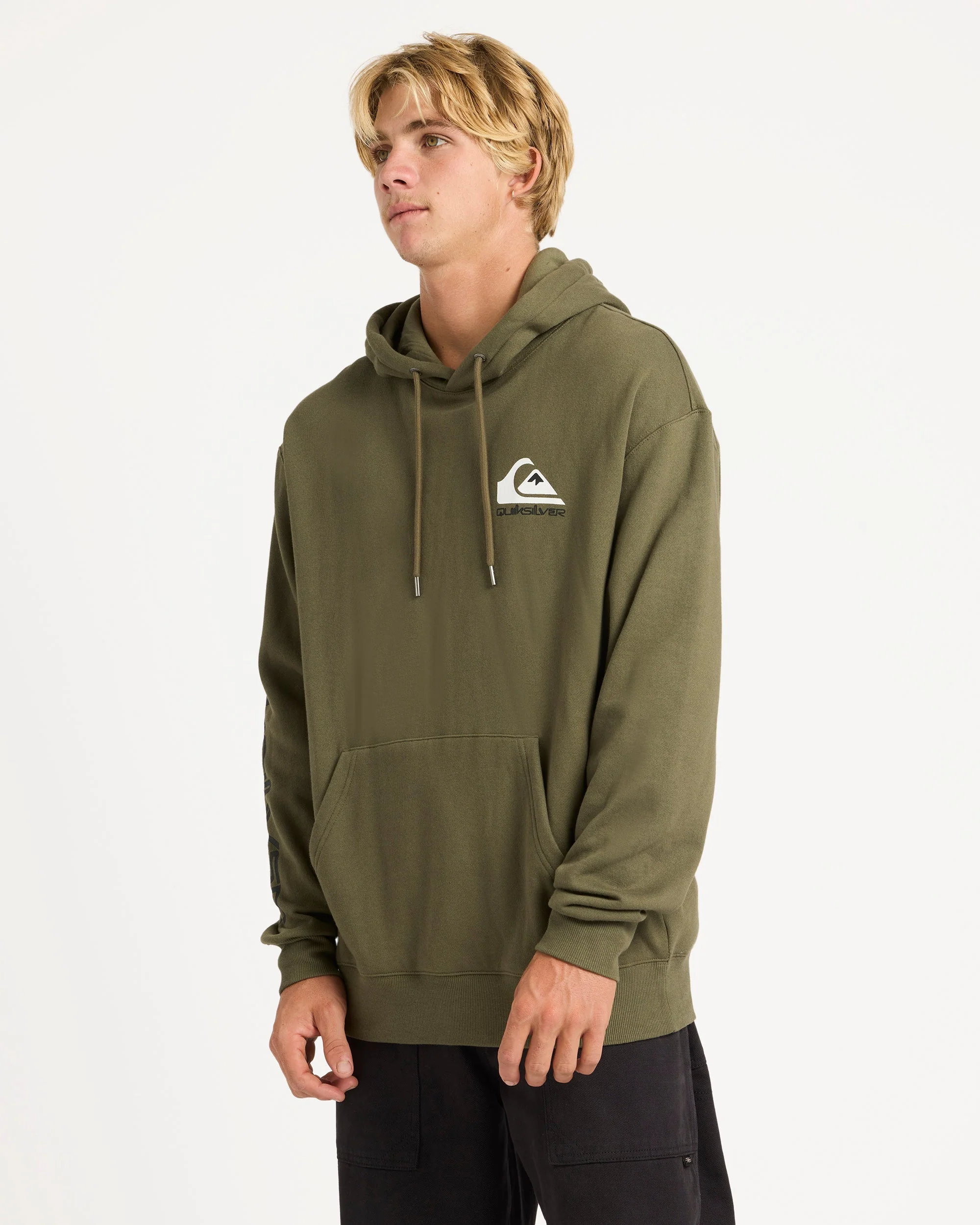 Mens Omni Logo Pullover Hoodie - Image 3