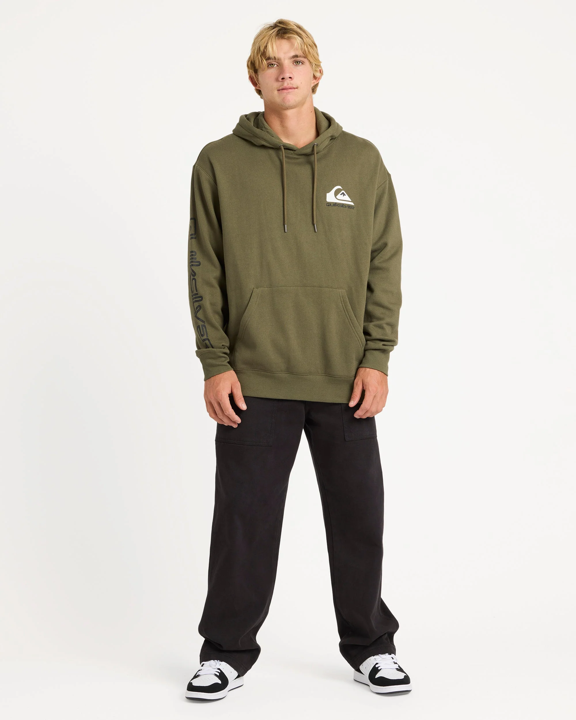 Mens Omni Logo Pullover Hoodie - Image 5