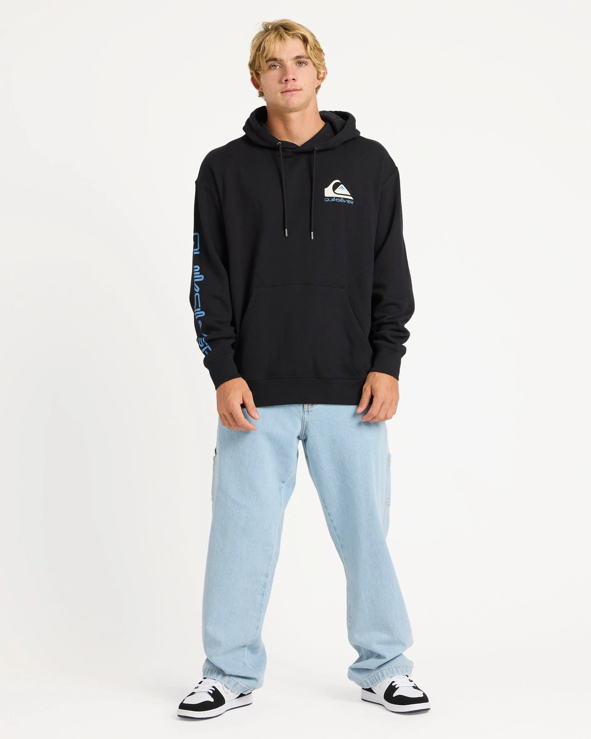 Mens Omni Logo Pullover Hoodie - Image 5