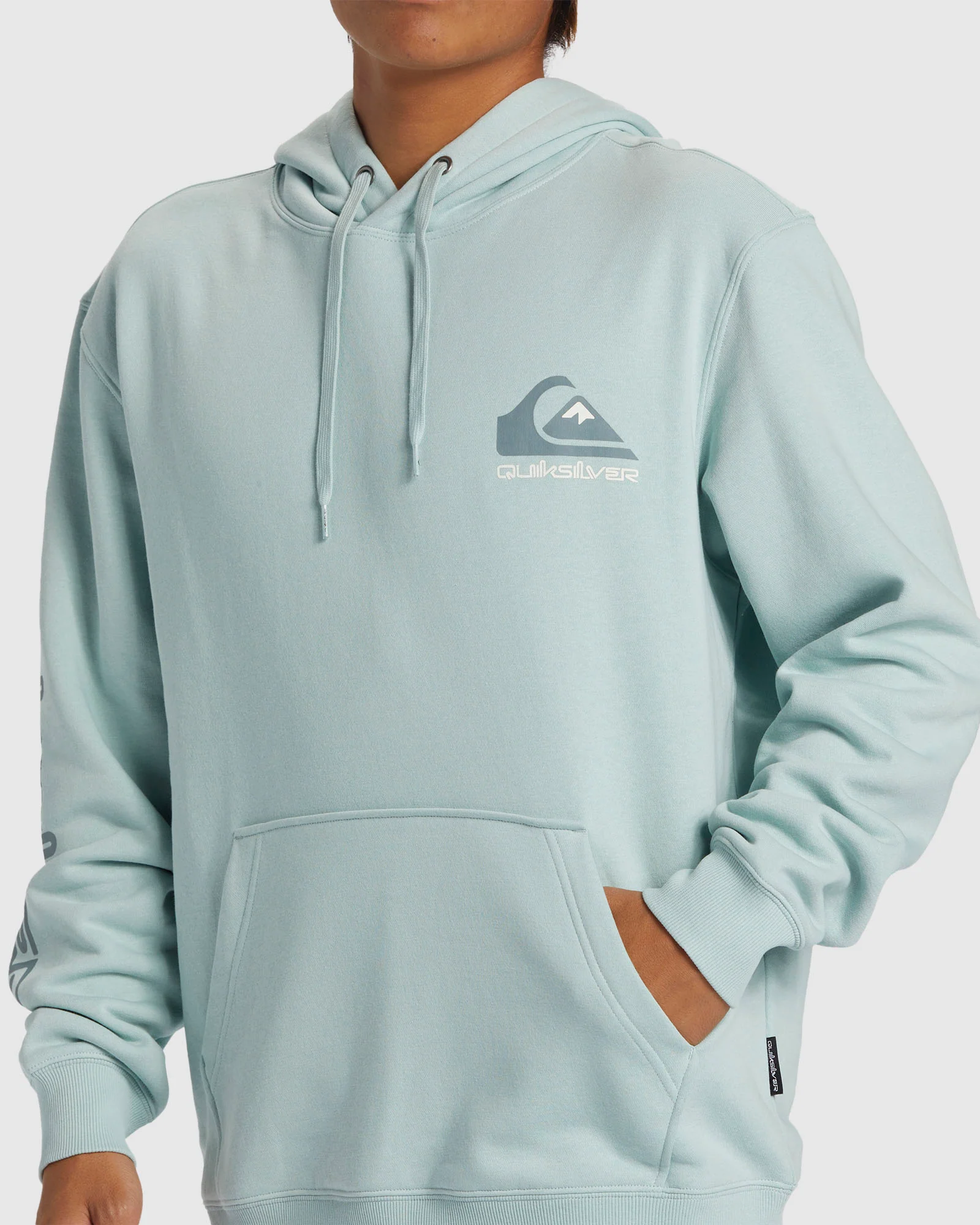 Mens Omni Logo Pullover Hoodie - Image 4
