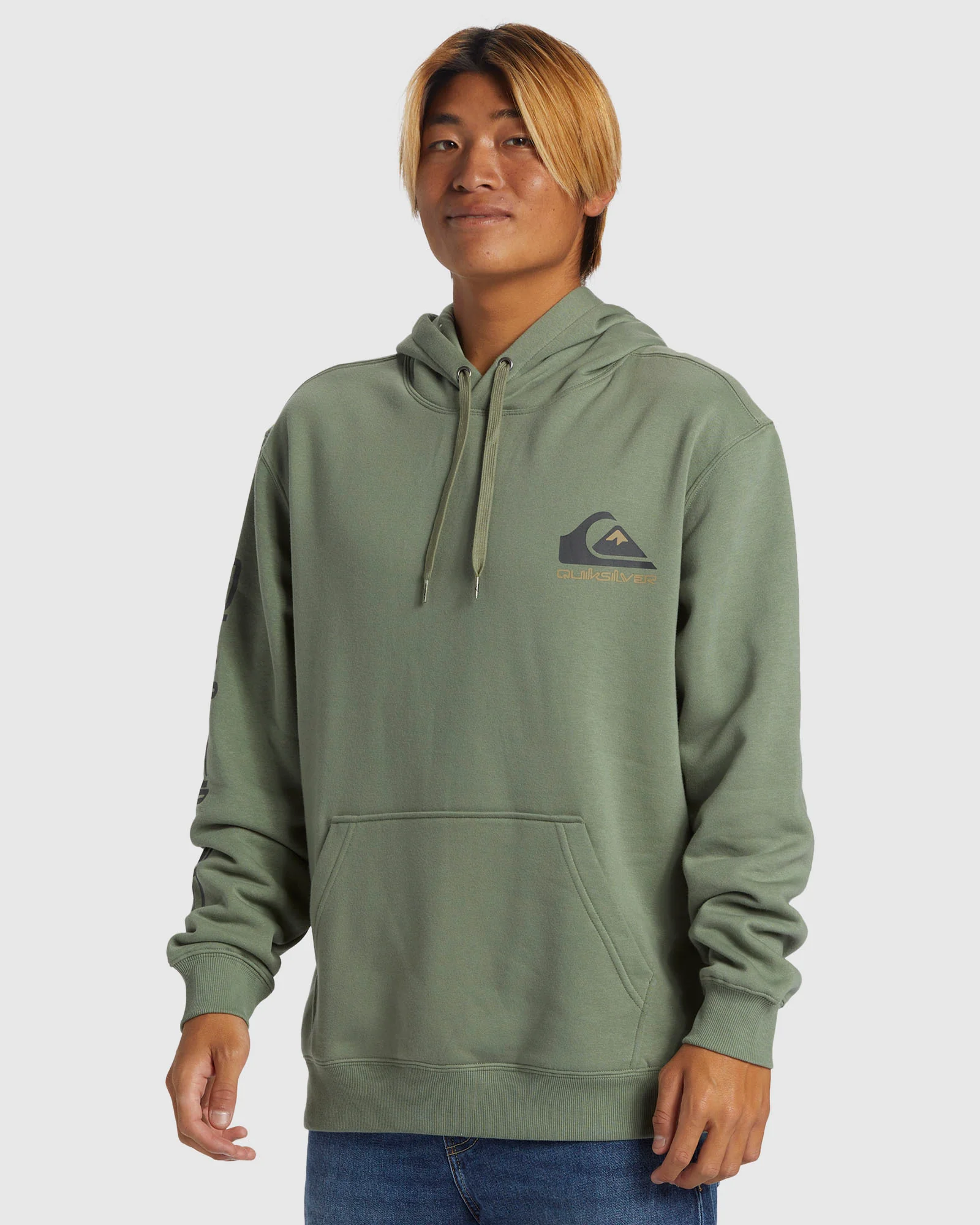 Mens Omni Logo Pullover Hoodie - Image 2