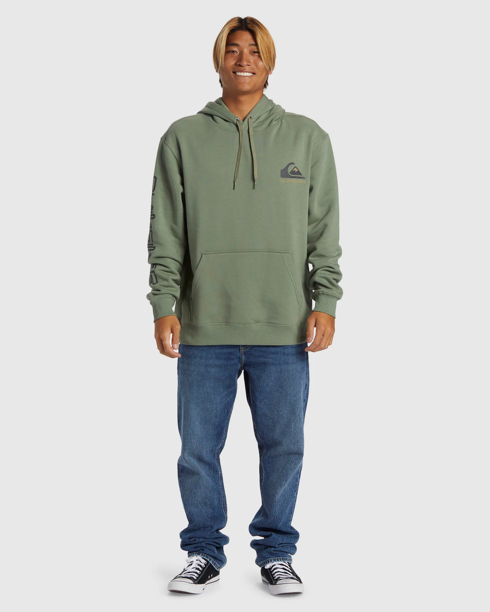 Mens Omni Logo Pullover Hoodie - Image 5
